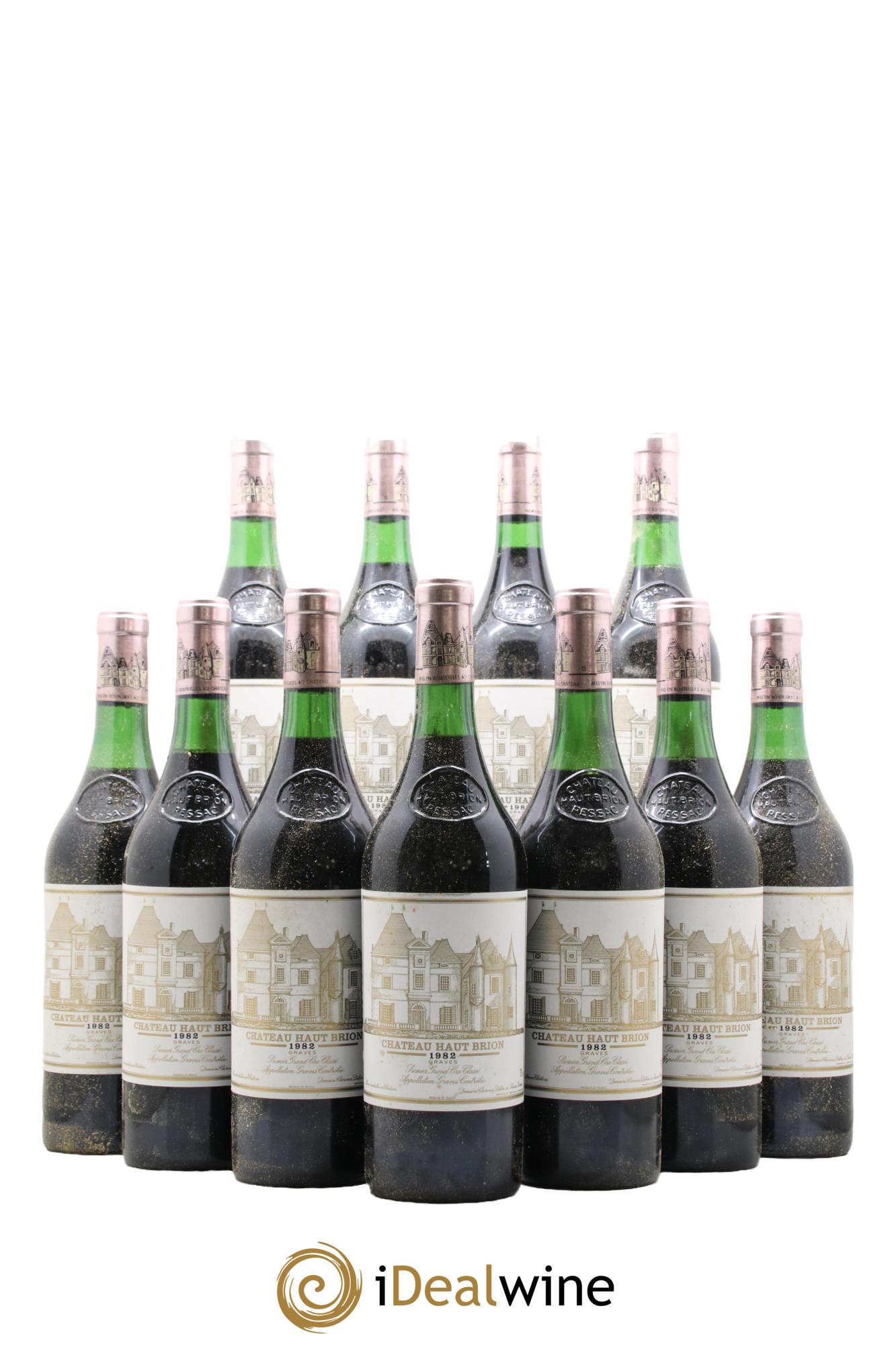 Château Haut Brion 1er Grand Cru Classé 1982 - Posten von 11 Flaschen - 0