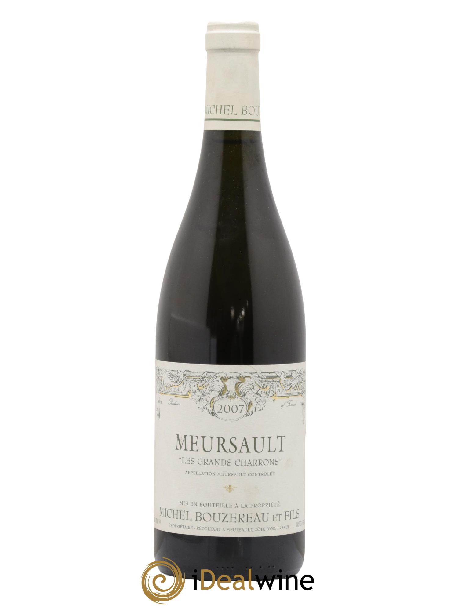 Meursault Les Grands Charrons Michel Bouzereau et Fils (Domaine) 2007 - Lotto di 1 bottiglia - 0