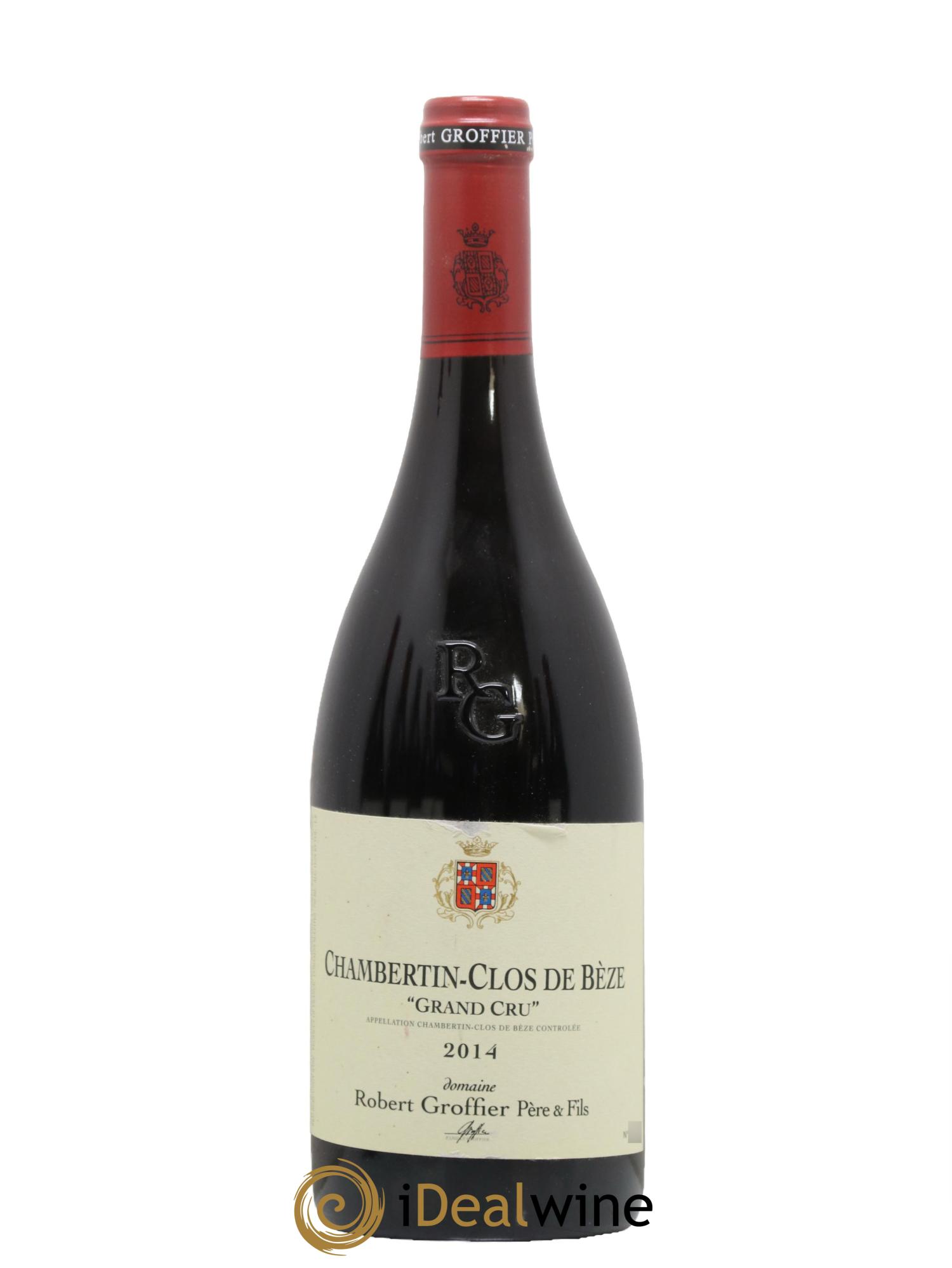 Chambertin Clos de Bèze Grand Cru Robert Groffier Père & Fils (Domaine) 2014 - Posten von 1 Flasche - 0