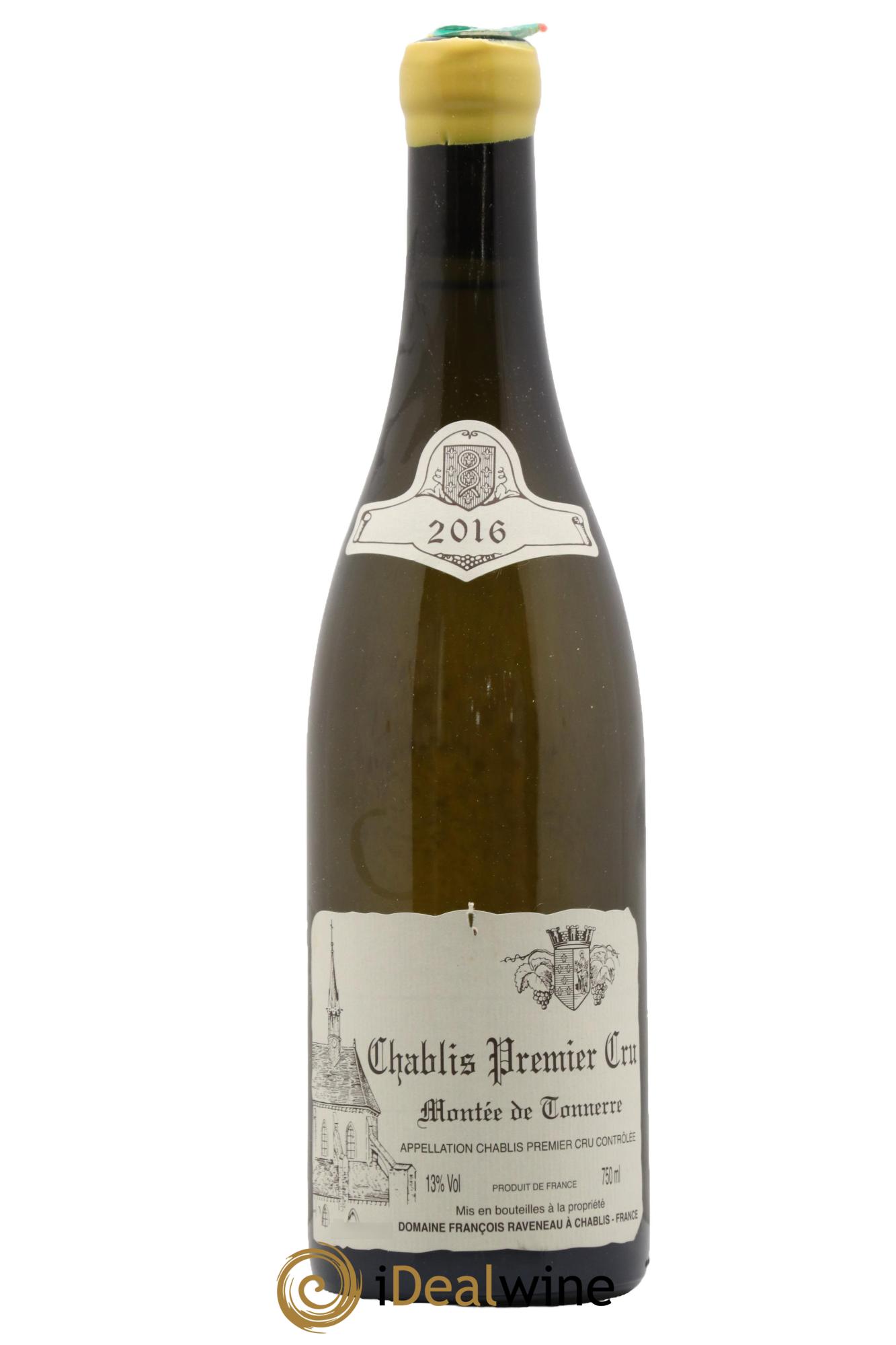 Chablis 1er Cru Montée de Tonnerre Raveneau (Domaine) 2016 - Lot of 1 bottle - 0