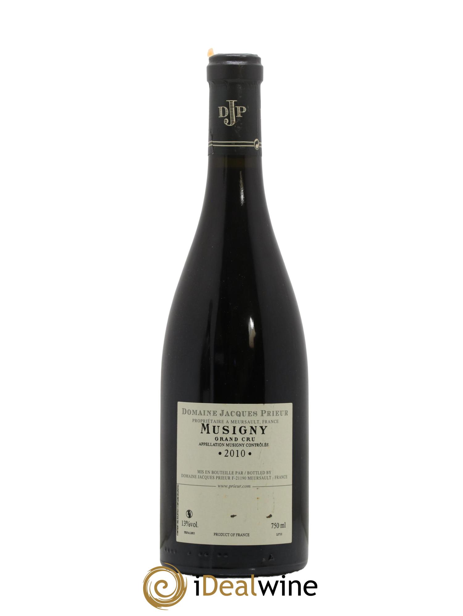 Musigny Grand Cru Jacques Prieur (Domaine) 2010 - Lotto di 1 bottiglia - 1