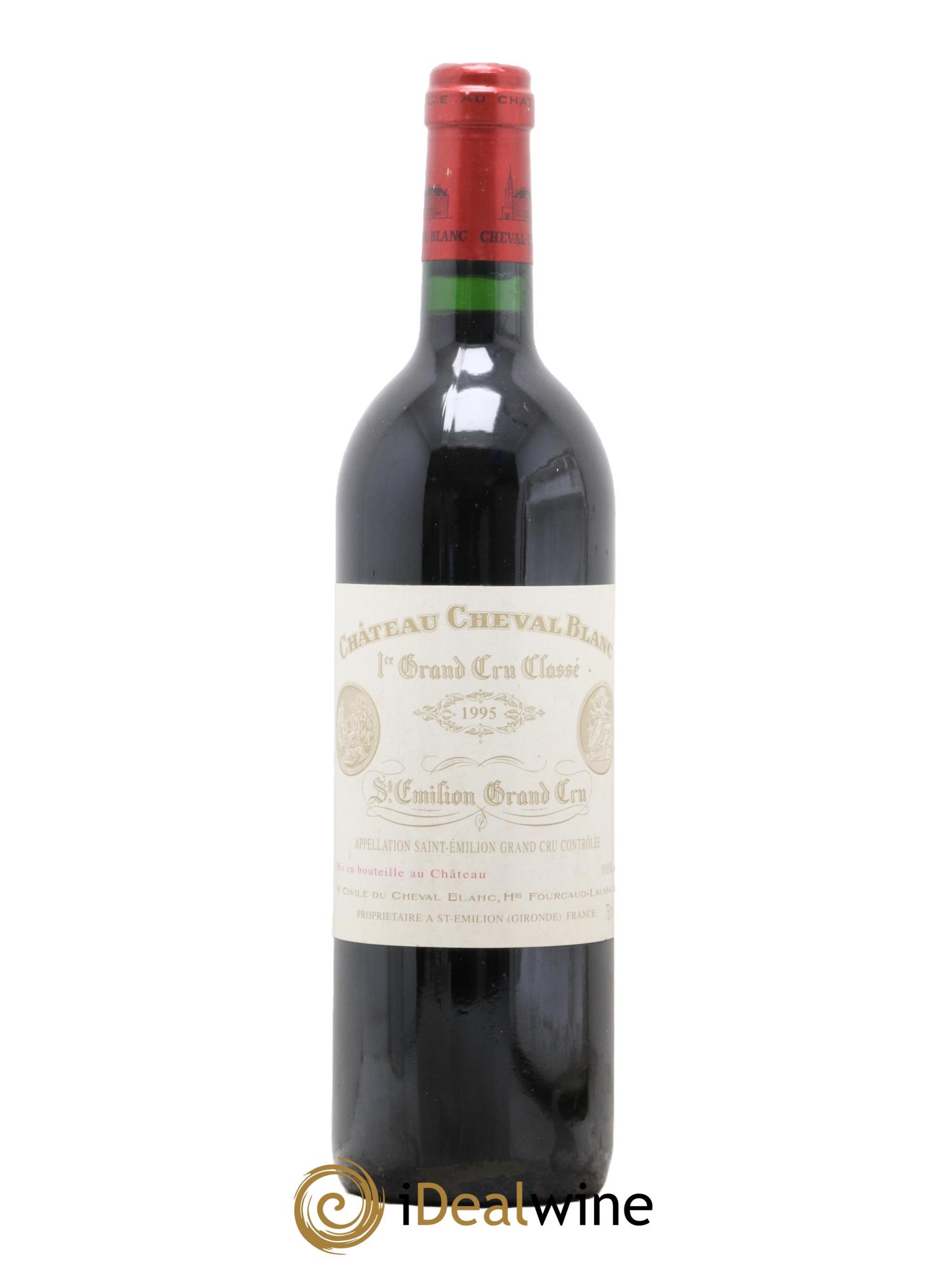 Château Cheval Blanc 1er Grand Cru Classé A 1995 - Lot de 1 bouteille - 0