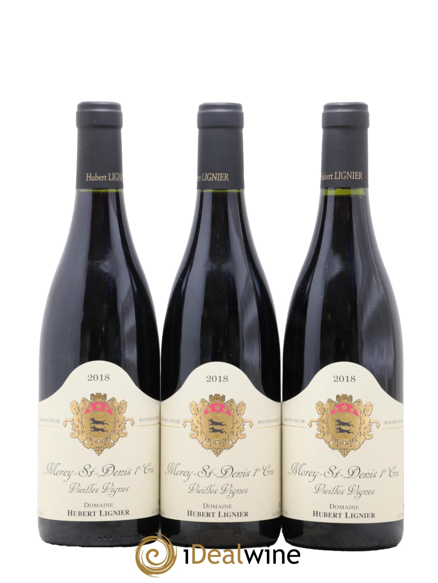 Morey Saint-Denis 1er Cru Vieilles Vignes Hubert Lignier (Domaine) 2018 - Posten von 3 Flaschen - 0