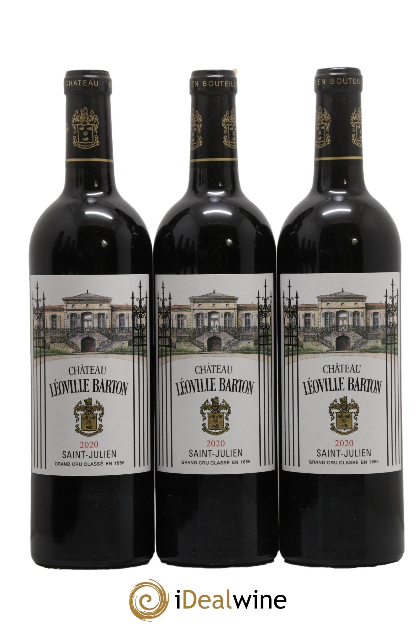 Château Léoville Barton 2ème Grand Cru Classé 2020 - Lot de 6 bouteilles - 2