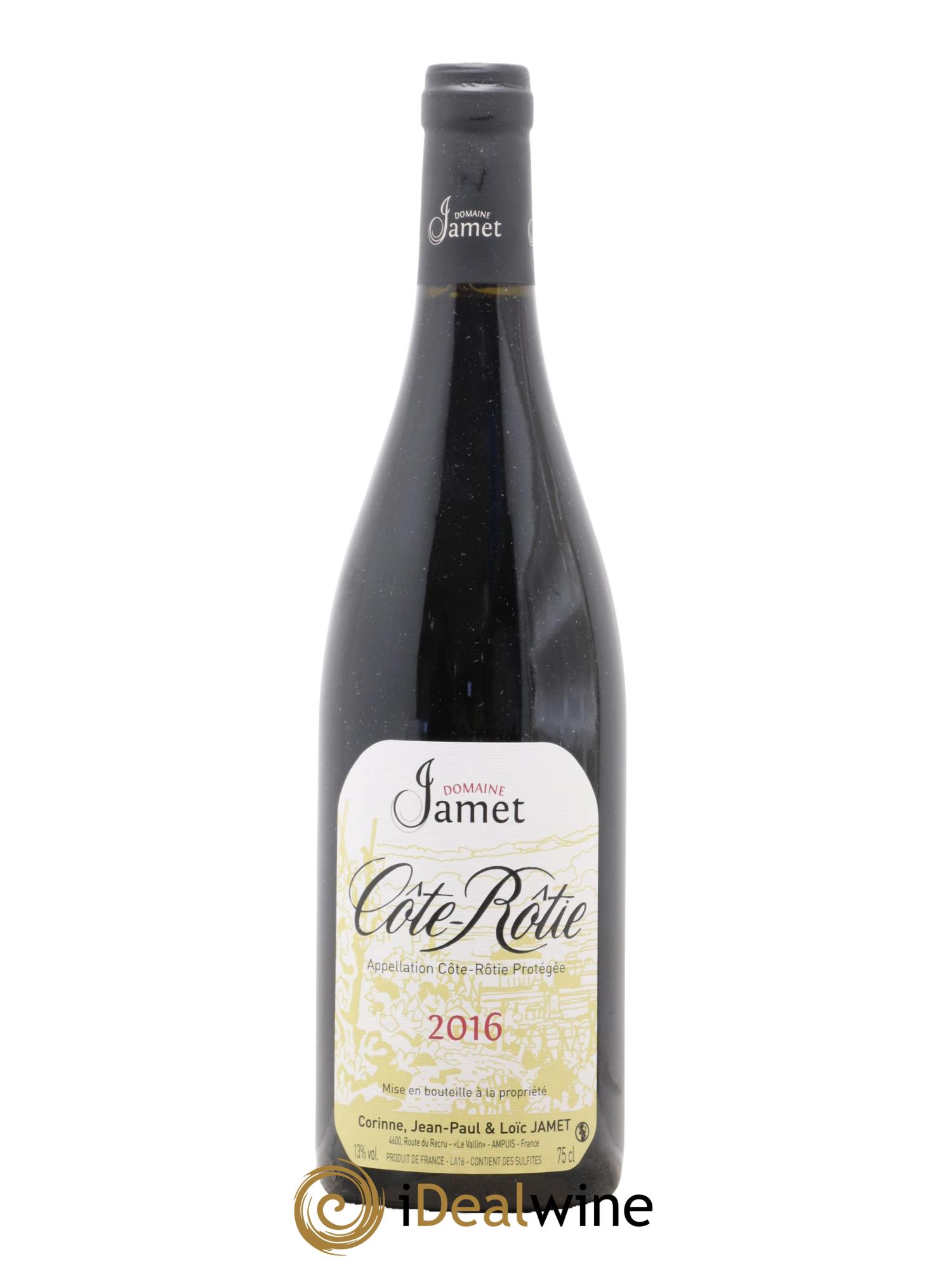 Côte-Rôtie Jamet (Domaine) 2016 - Lotto di 1 bottiglia - 0