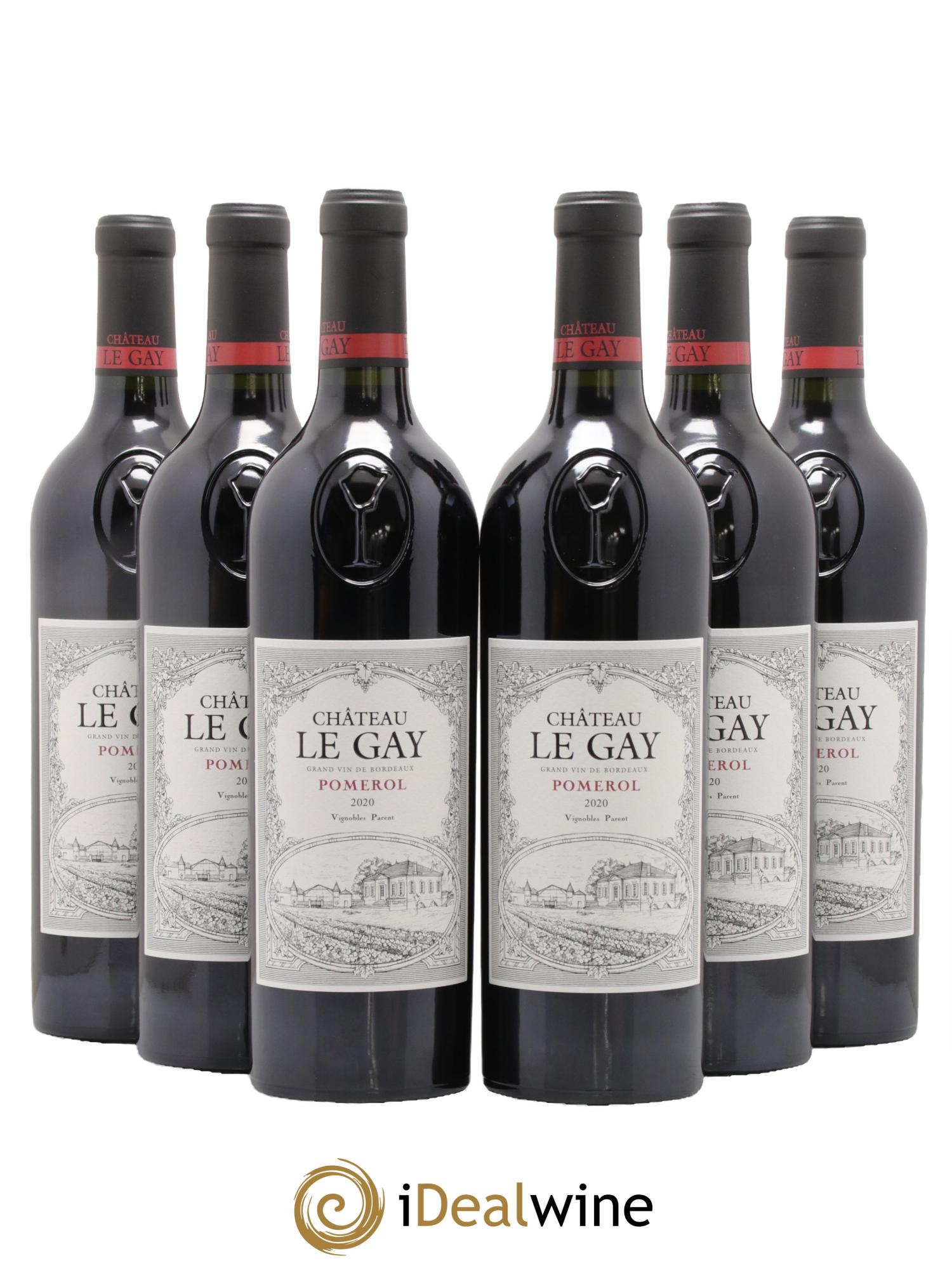 Château Le Gay 2020 - Lotto di 6 bottiglie - 0