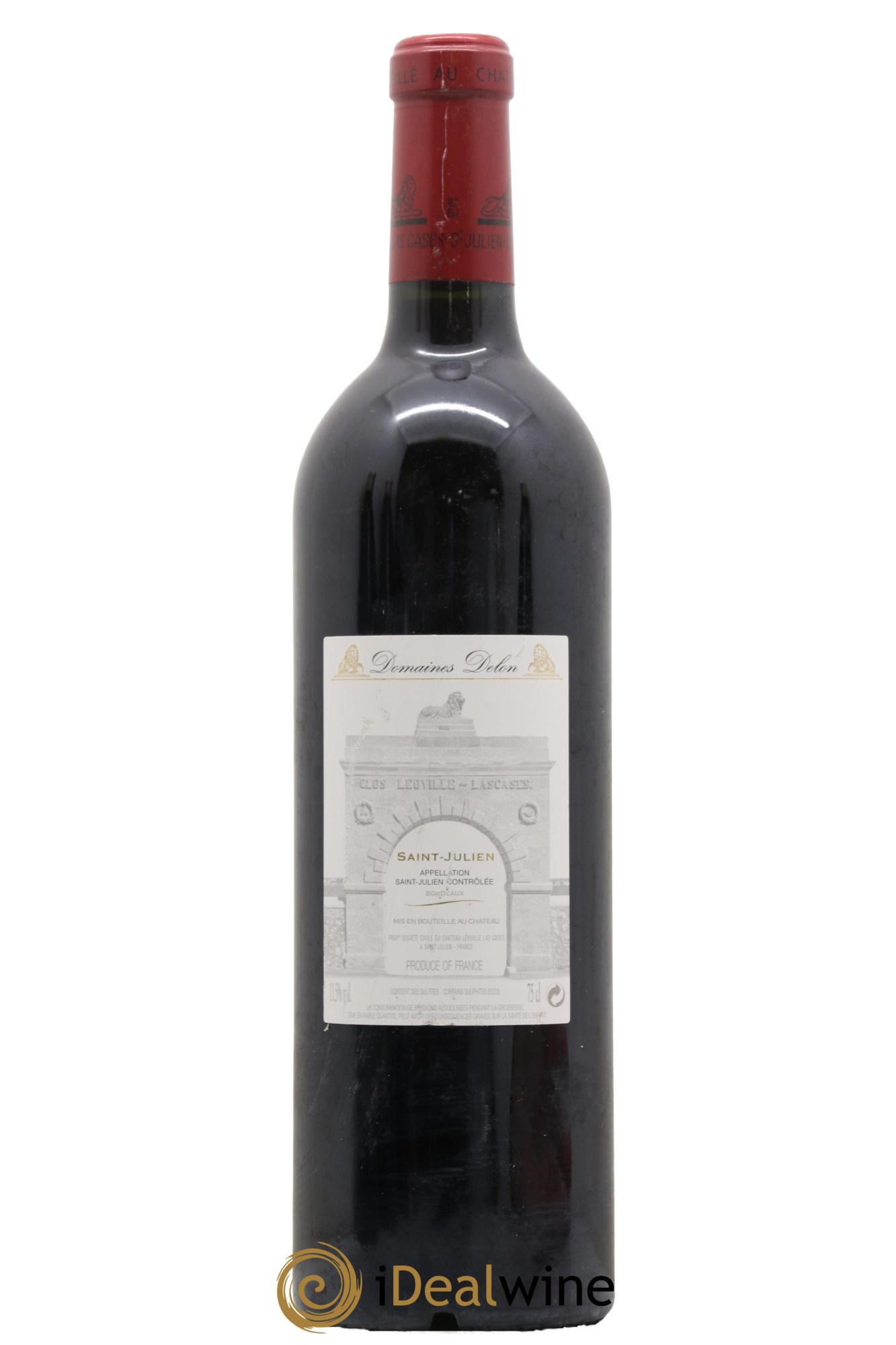 Château Léoville Las Cases 2ème Grand Cru Classé 2010 - Lot de 1 bouteille - 1