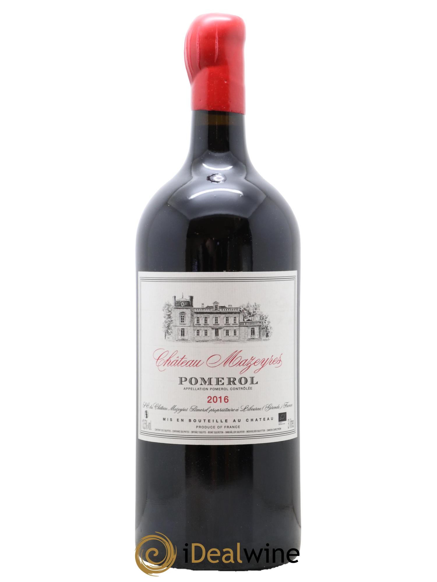 Château Mazeyres  2016 - Lot of 1 double magnum - 1