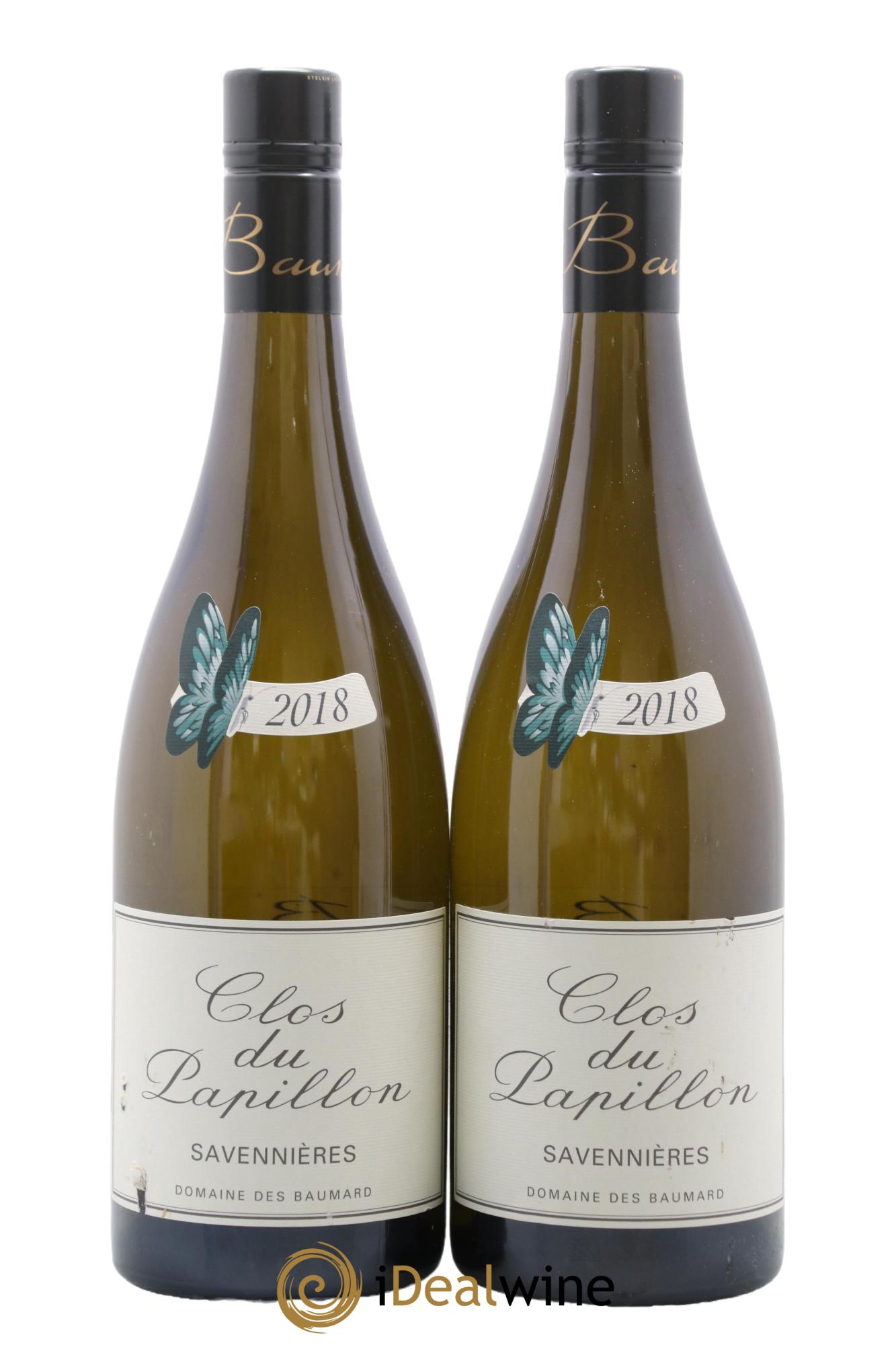 Savennières Clos du Papillon Baumard (Domaine des) 2018 - Lot de 2 bouteilles - 0