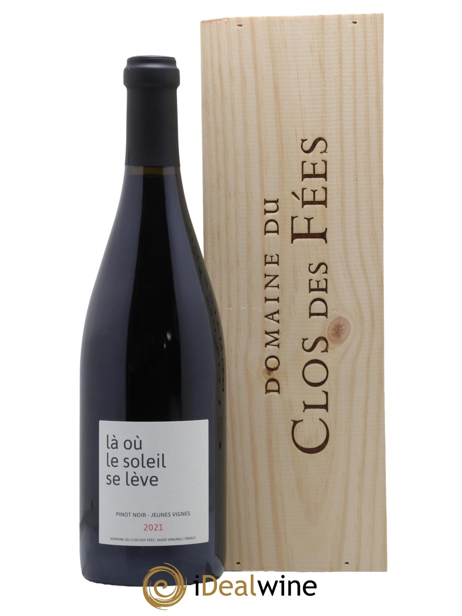 IGP Côtes Catalanes (VDP des Côtes Catalanes) Là où Le Soleil se Lève Clos des Fées Hervé Bizeul 2021 - Lot de 1 bouteille - 0