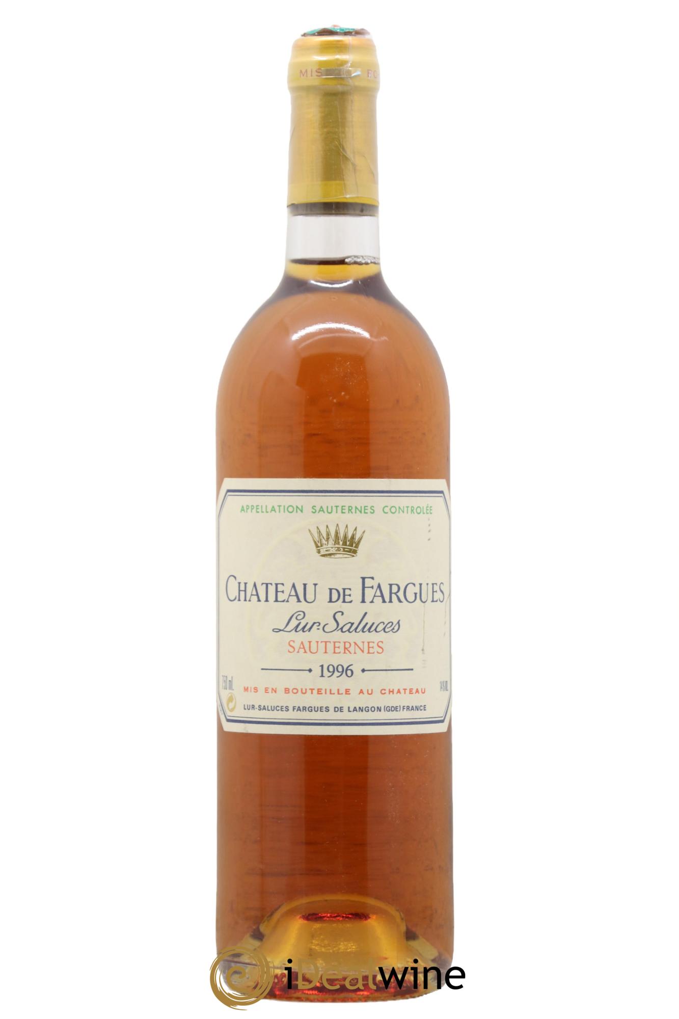 Château de Fargues 1996 - Lotto di 1 bottiglia - 0