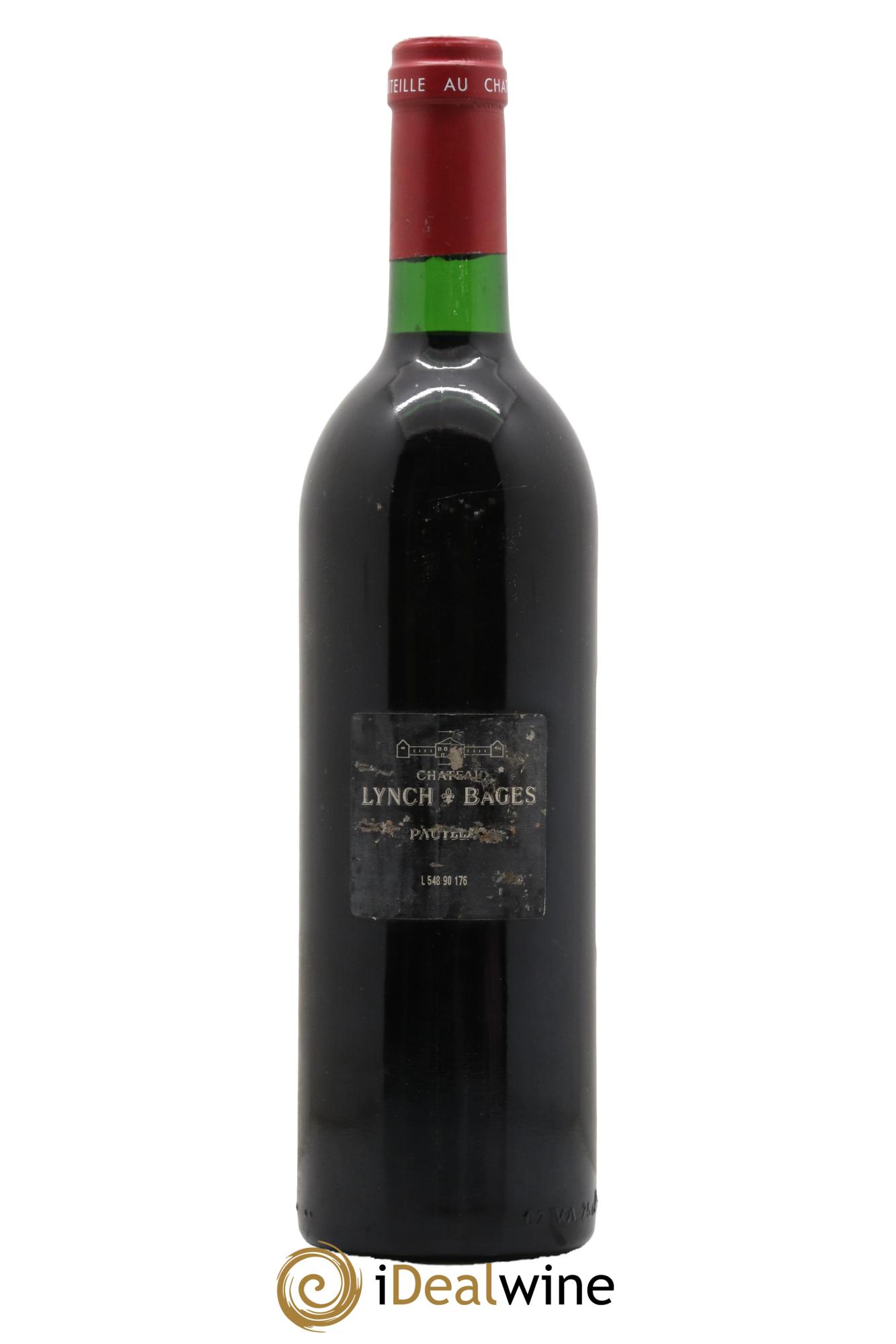 Château Lynch Bages 5ème Grand Cru Classé 1990 - Lot of 1 bottle - 1