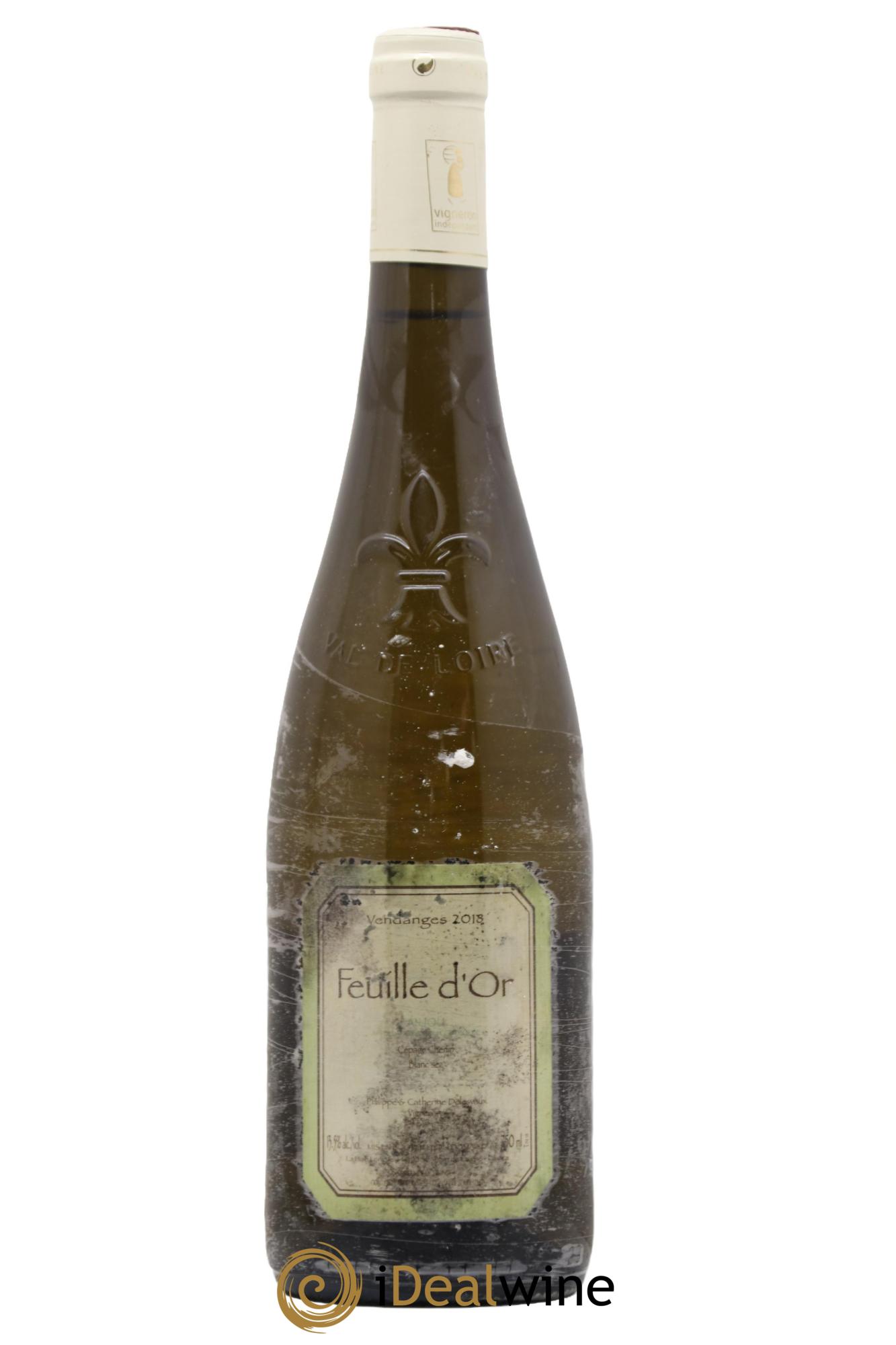 Anjou Feuille D Or Philippe Delesvaux 2018 - Posten von 1 Flasche - 0