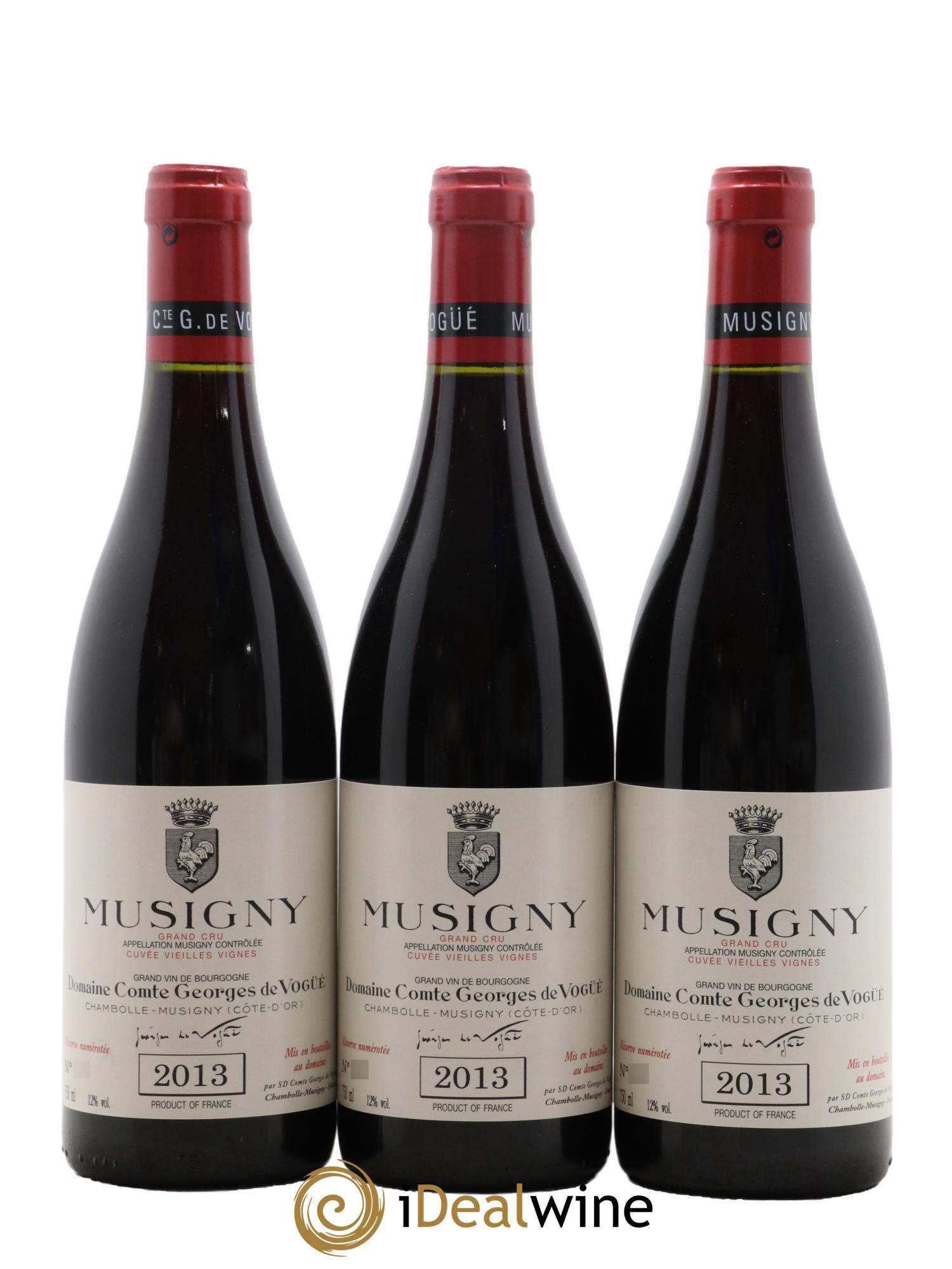 Musigny Grand Cru Cuvée Vieilles Vignes Comte Georges de Vogüé  2013 - Lot of 6 bottles - 2