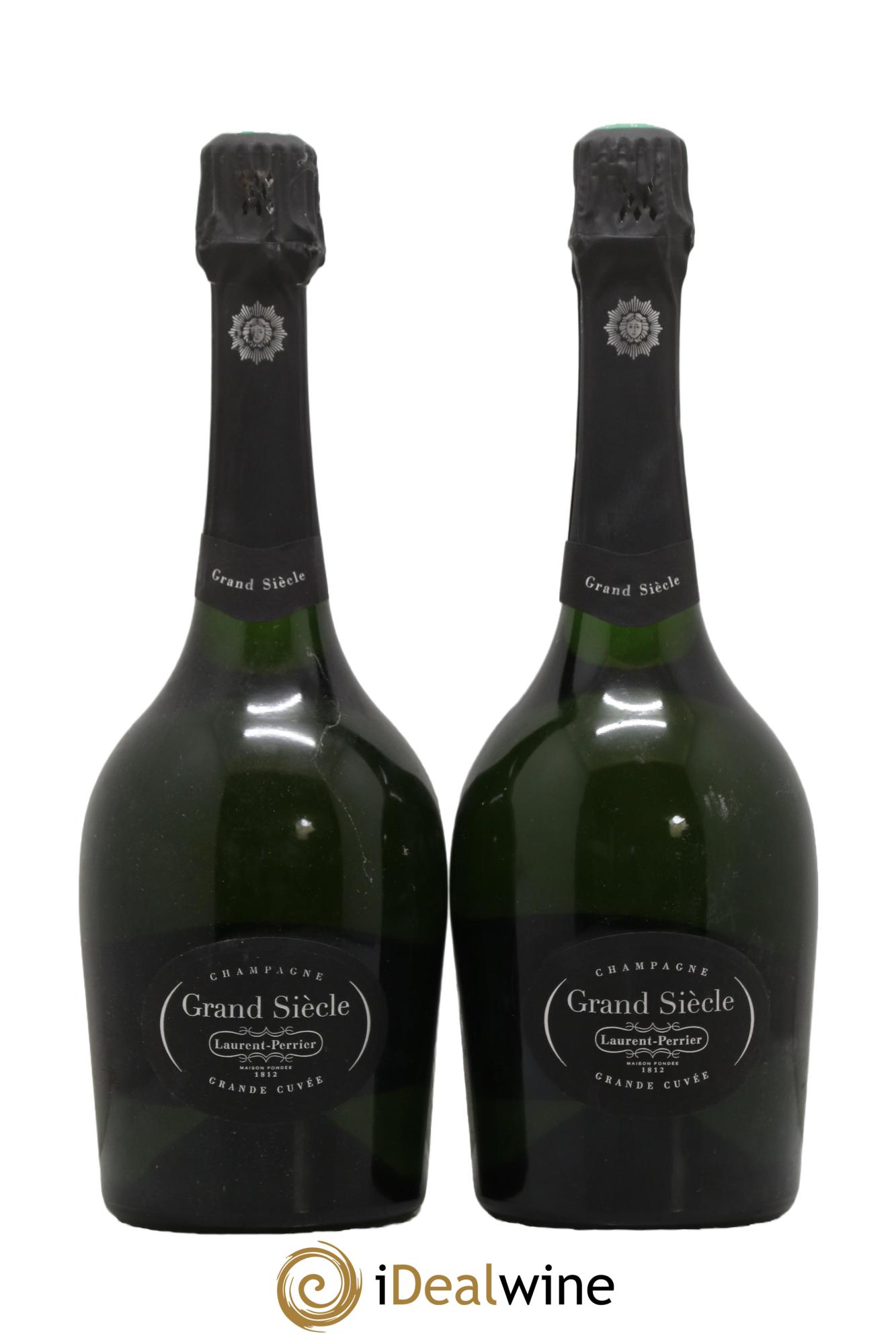 Grand Siècle Laurent Perrier - Posten von 2 Flaschen - 0