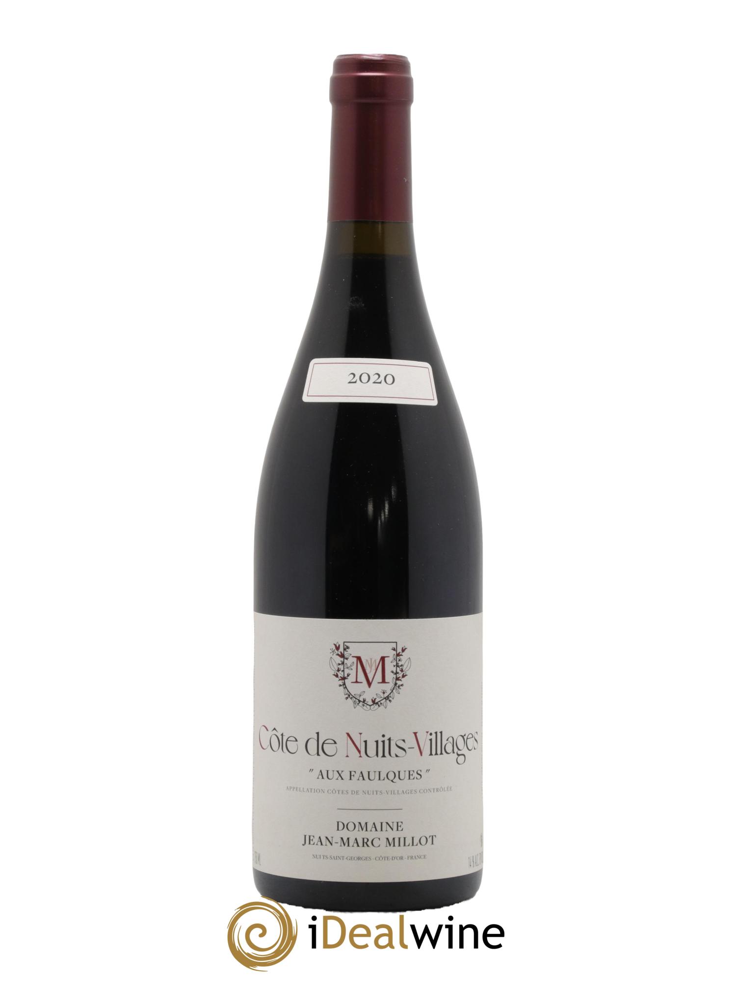 Côte de Nuits-Villages Aux Faulques Domaine Jean-Marc Millot 2020 - Lotto di 1 bottiglia - 0