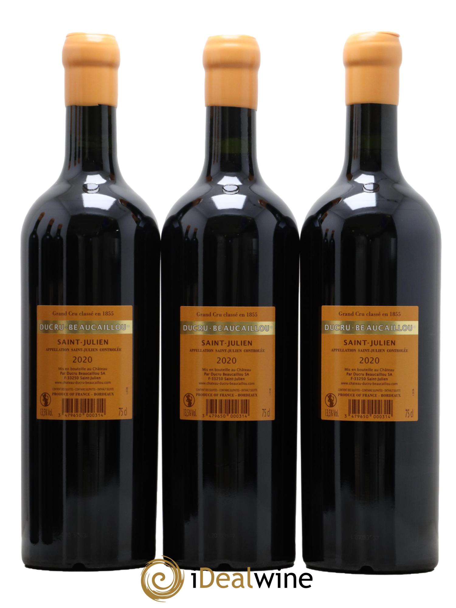 Château Ducru Beaucaillou 2ème Grand Cru Classé 2020 - Lot de 6 bouteilles - 2