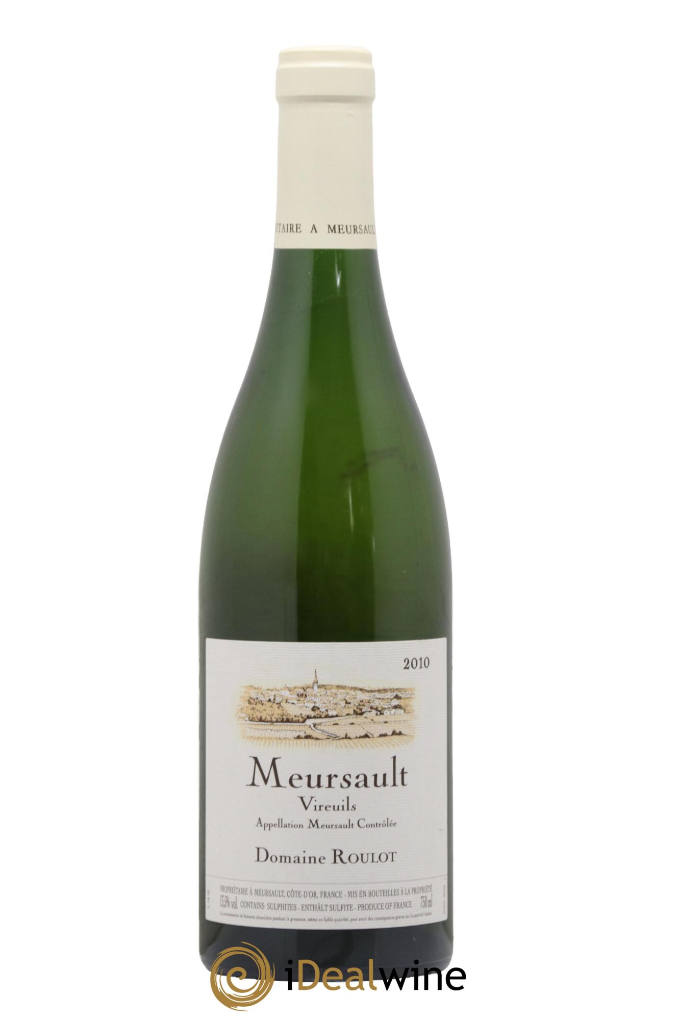 Meursault Les Vireuils Roulot (Domaine) 2010 - Posten von 1 Flasche - 0