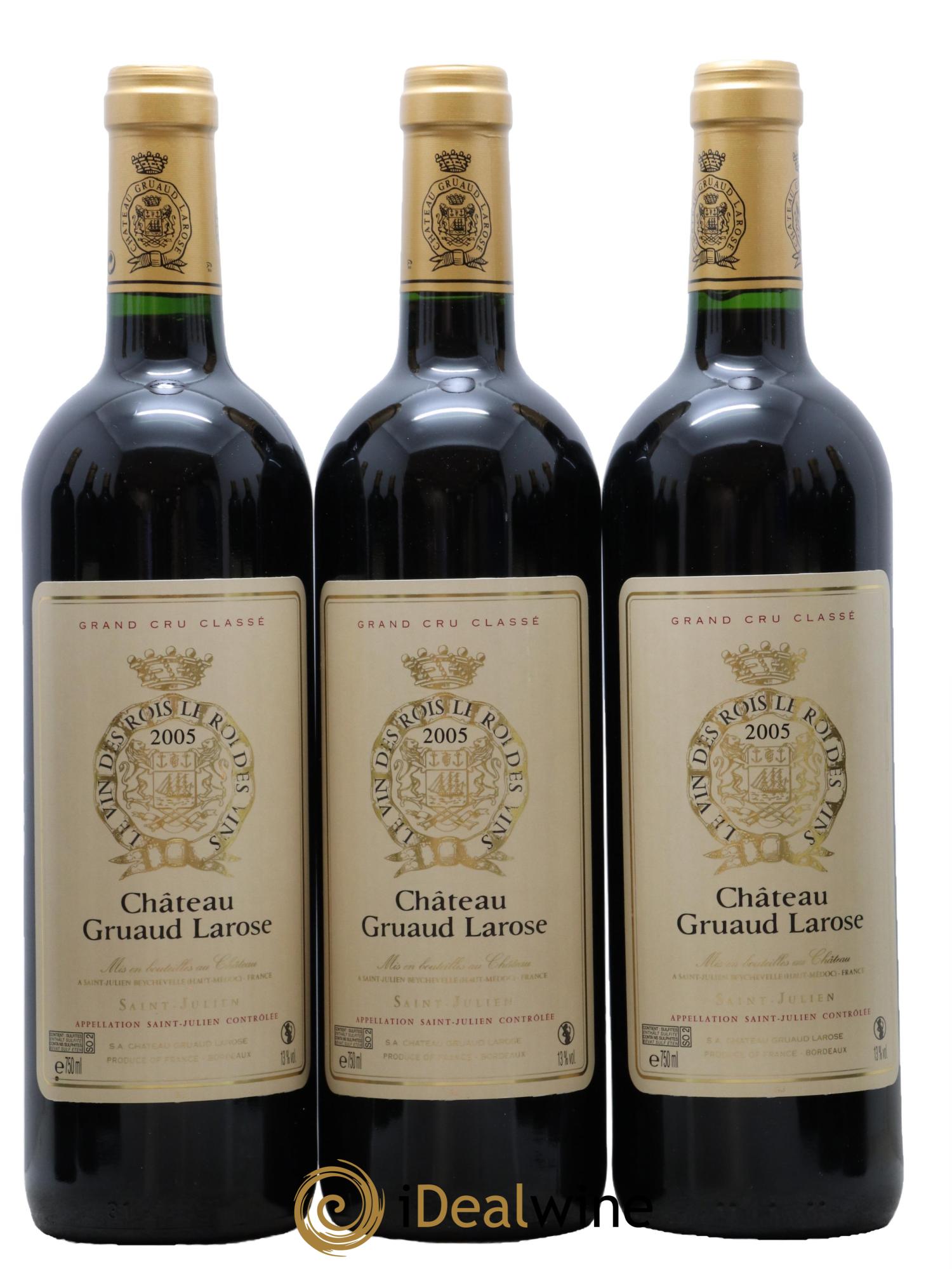 Château Gruaud Larose 2ème Grand Cru Classé 2005 - Lot de 12 bouteilles - 2