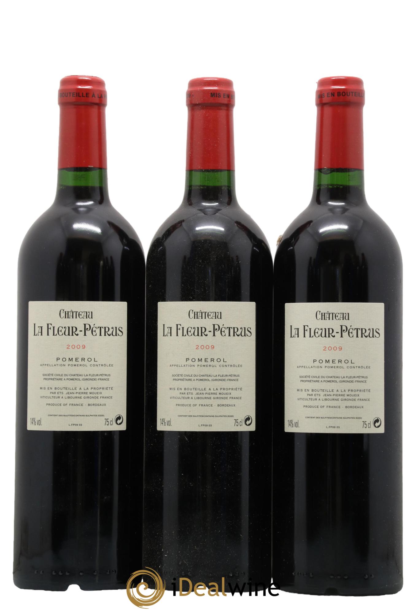 Château la Fleur Petrus 2009 - Lotto di 3 bottiglie - 1