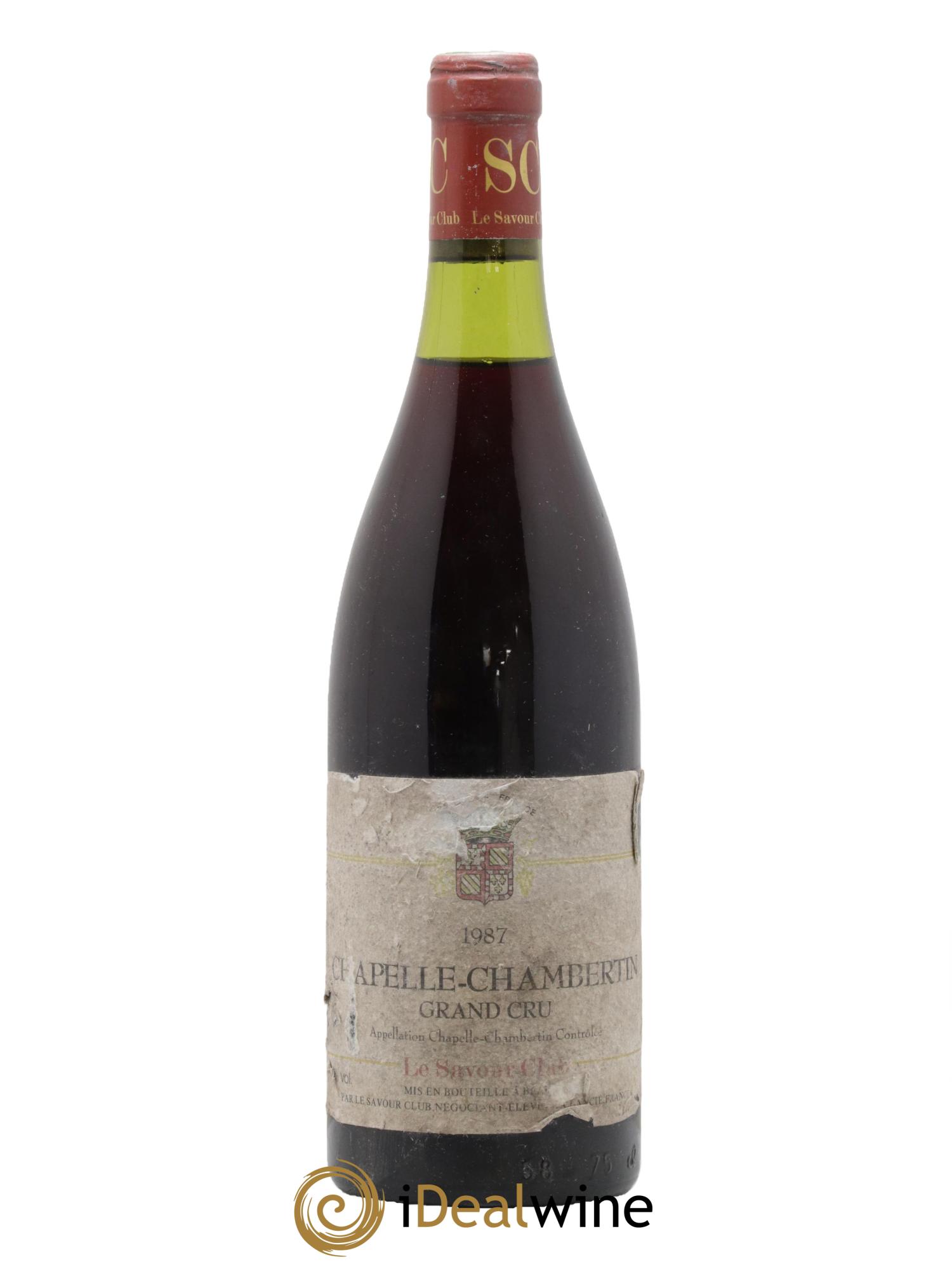 Chapelle-Chambertin Grand Cru Savour Club 1987 - Lotto di 1 bottiglia - 0