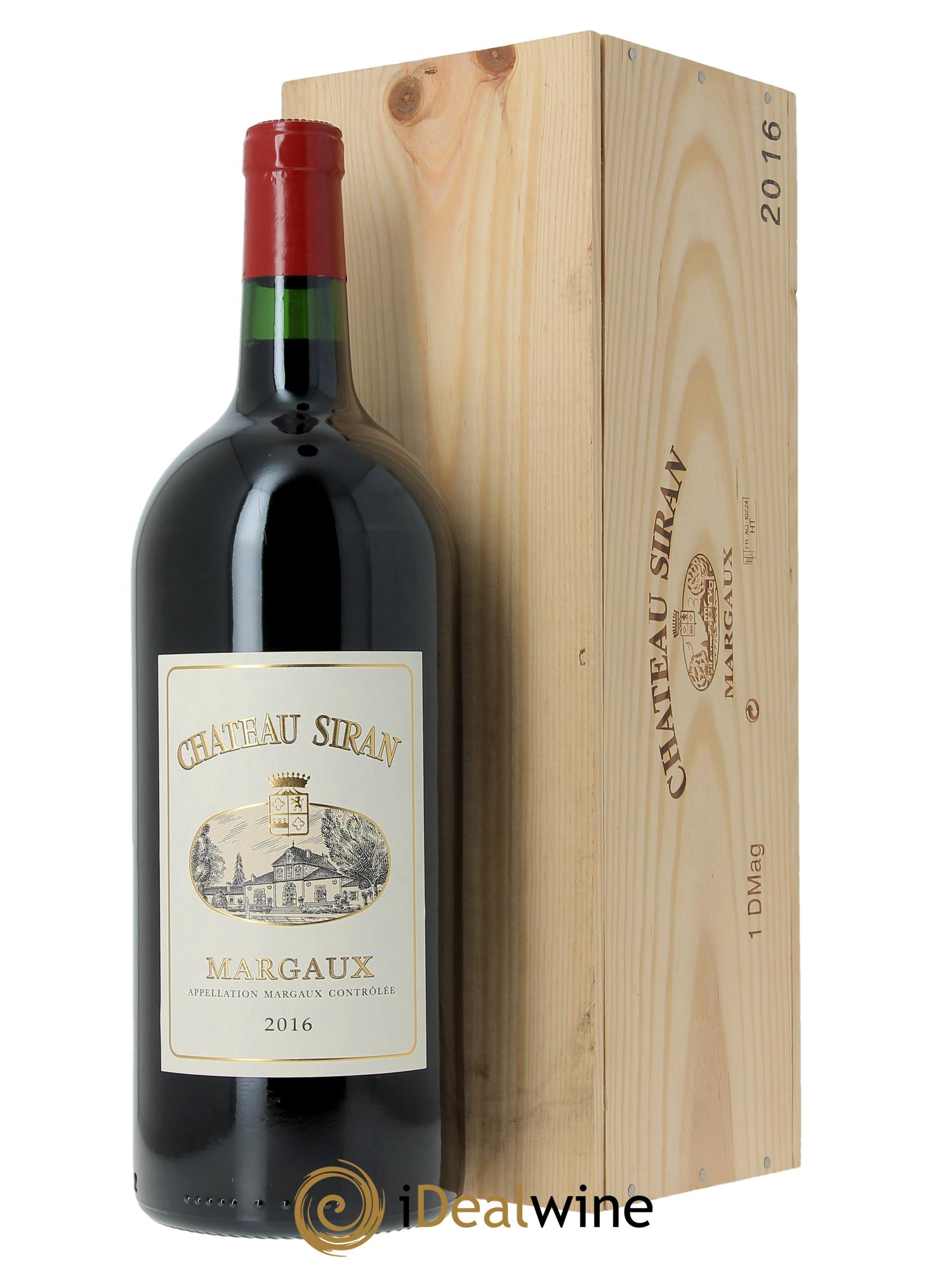 Château Siran  2016 - Lot de 1 double magnum - 0