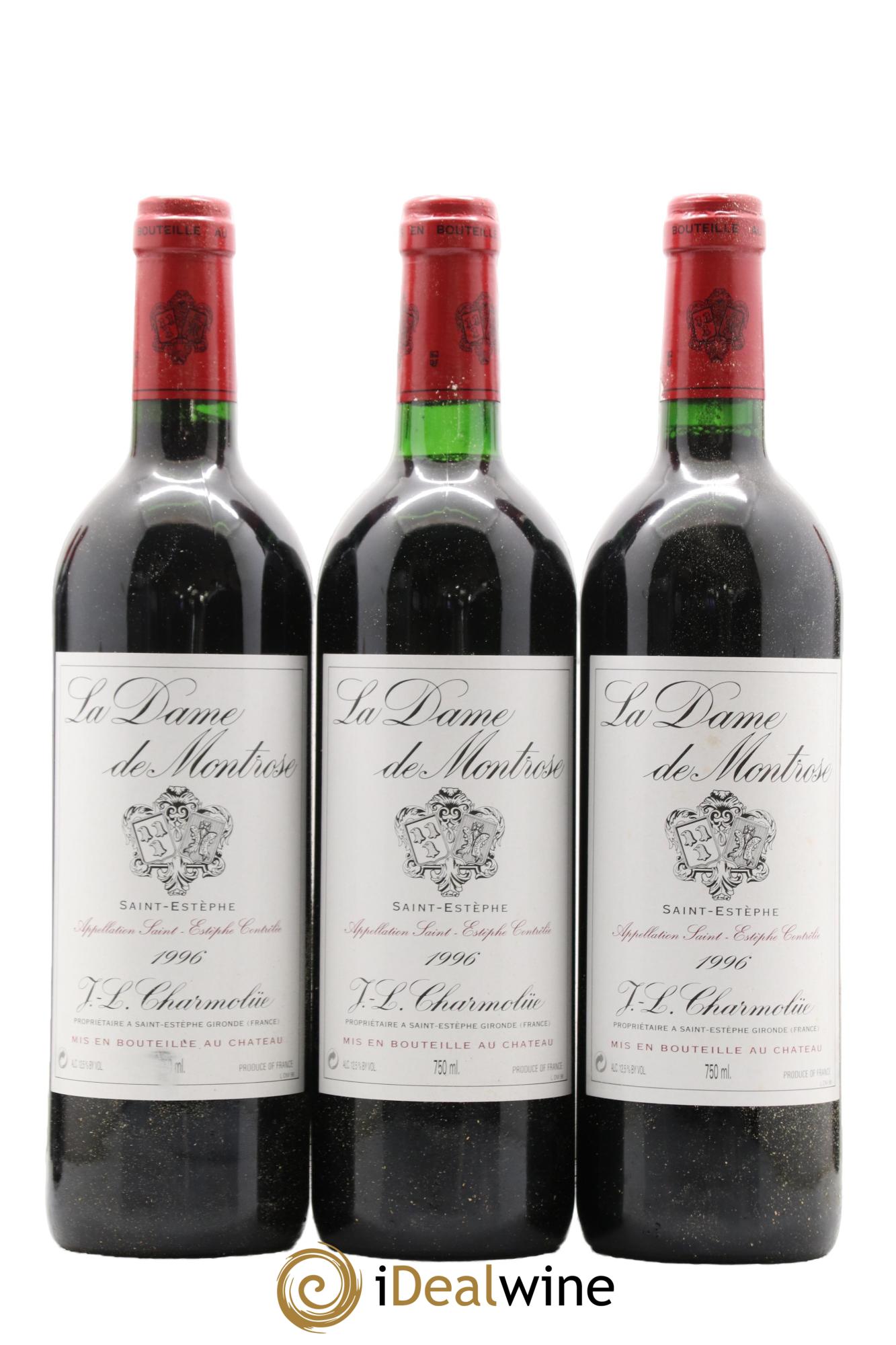 La Dame de Montrose Second Vin 1996 - Posten von 12 Flaschen - 3