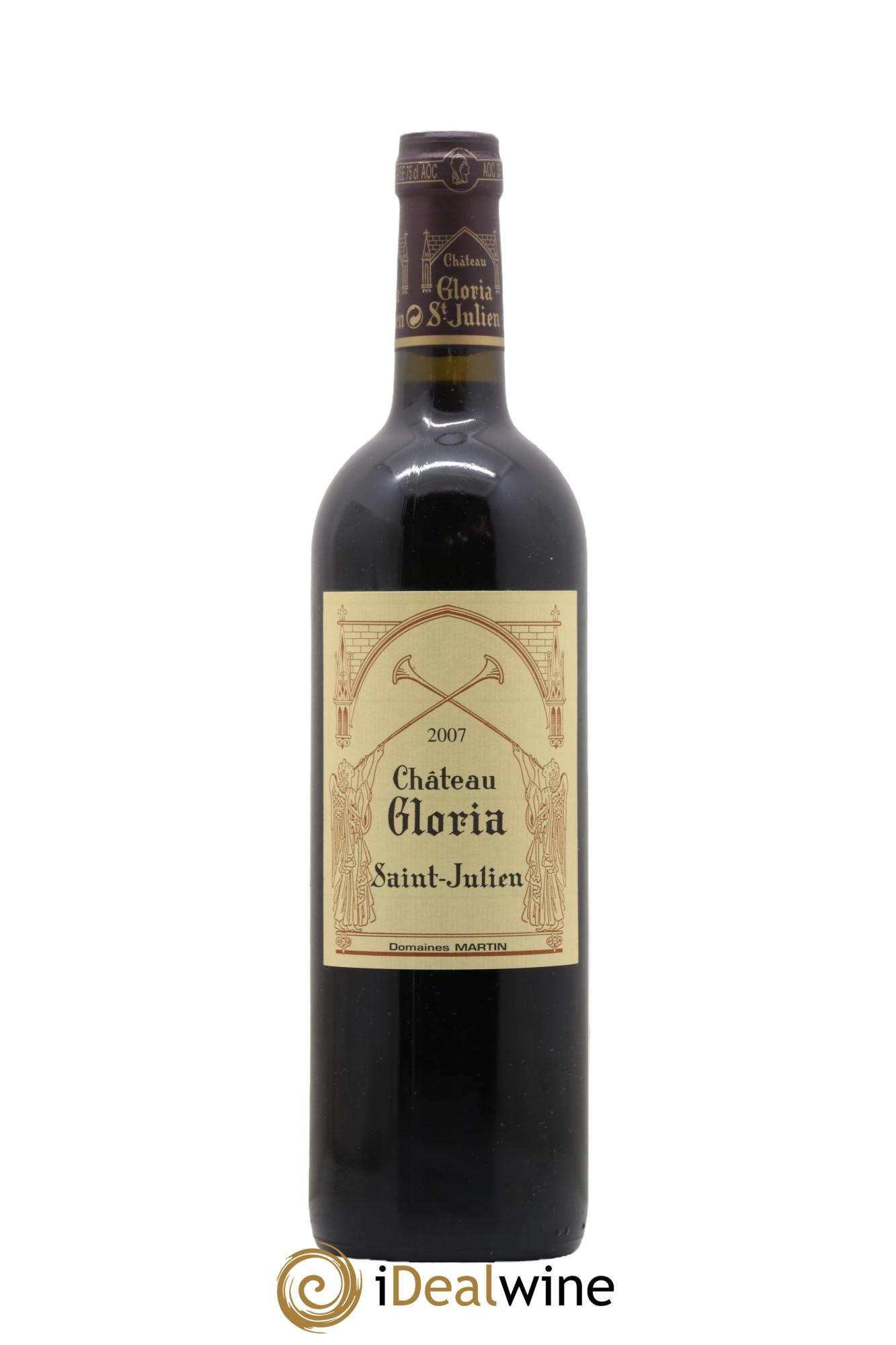 Château Gloria 2007 - Lot de 1 bouteille - 0