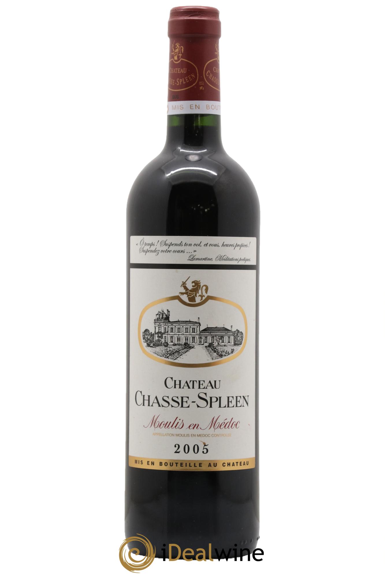 Château Chasse Spleen 2005 - Posten von 1 Flasche - 0