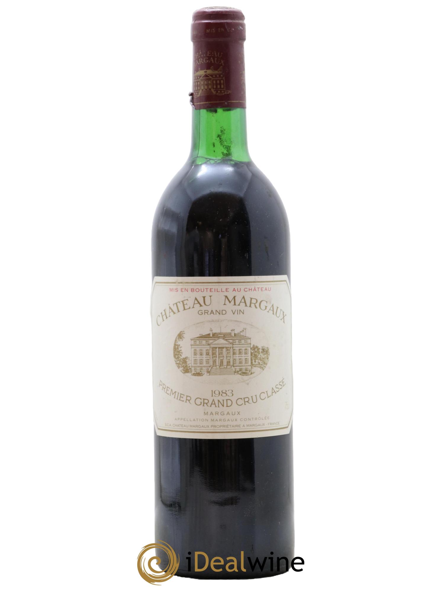 Château Margaux 1er Grand Cru Classé 1983 - Posten von 1 Flasche - 0