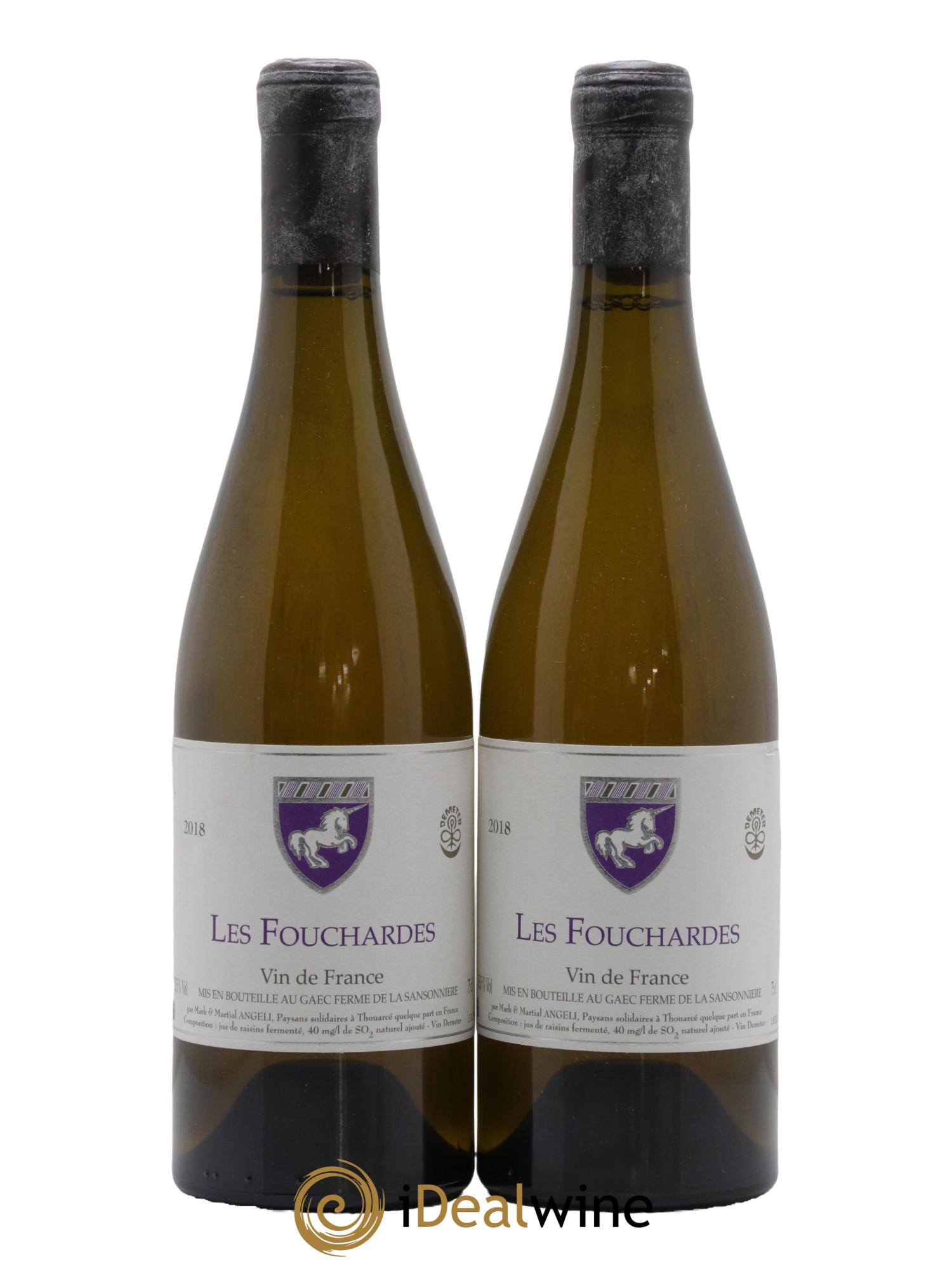 Vin de France Les Fouchardes Mark Angeli (Domaine) - Ferme de la Sansonnière 2018 - Lotto di 2 bottiglie - 0