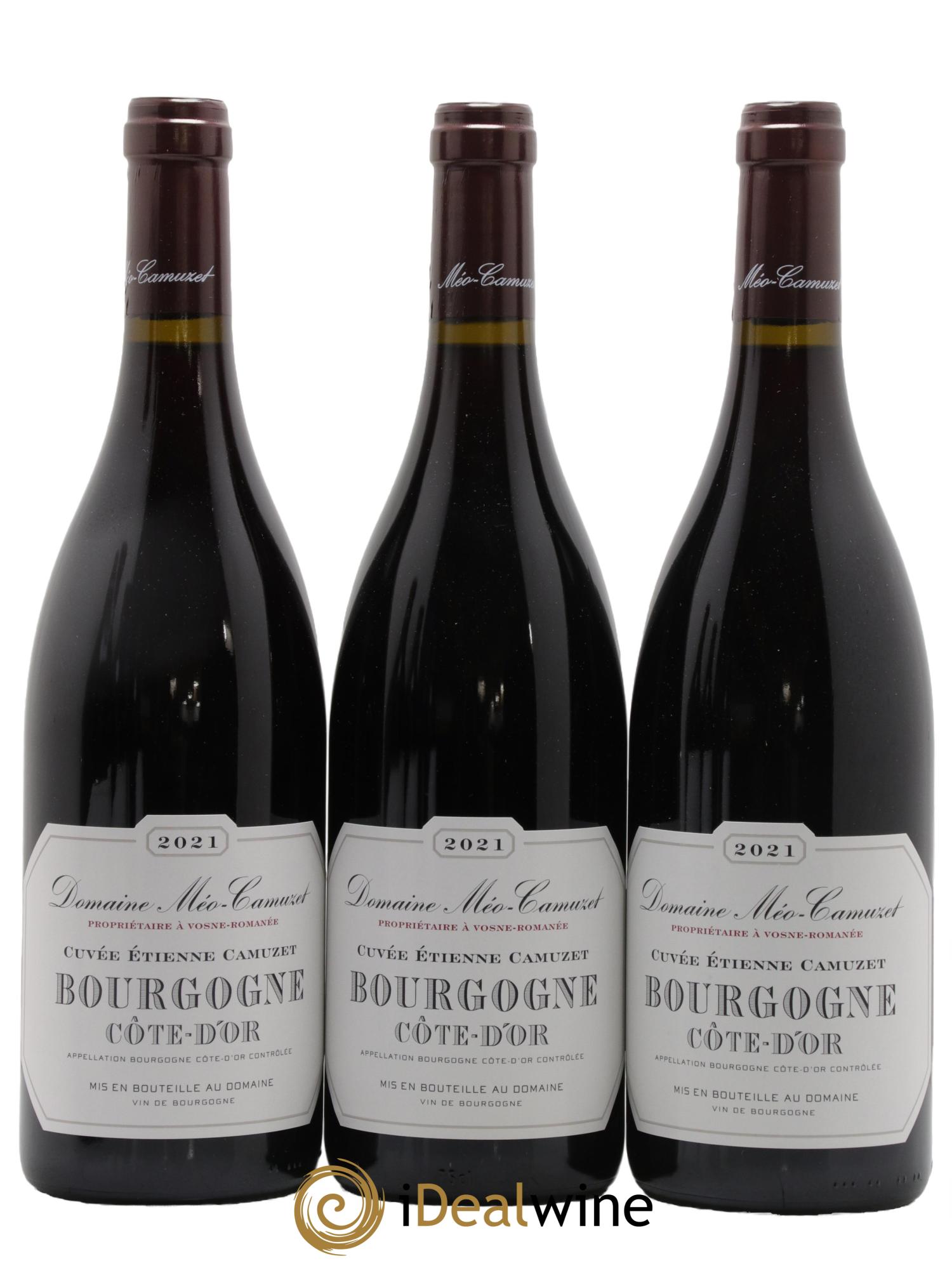 Bourgogne Cuvée Etienne Camuzet Méo-Camuzet (Domaine) 2021 - Lot de 3 bouteilles - 0