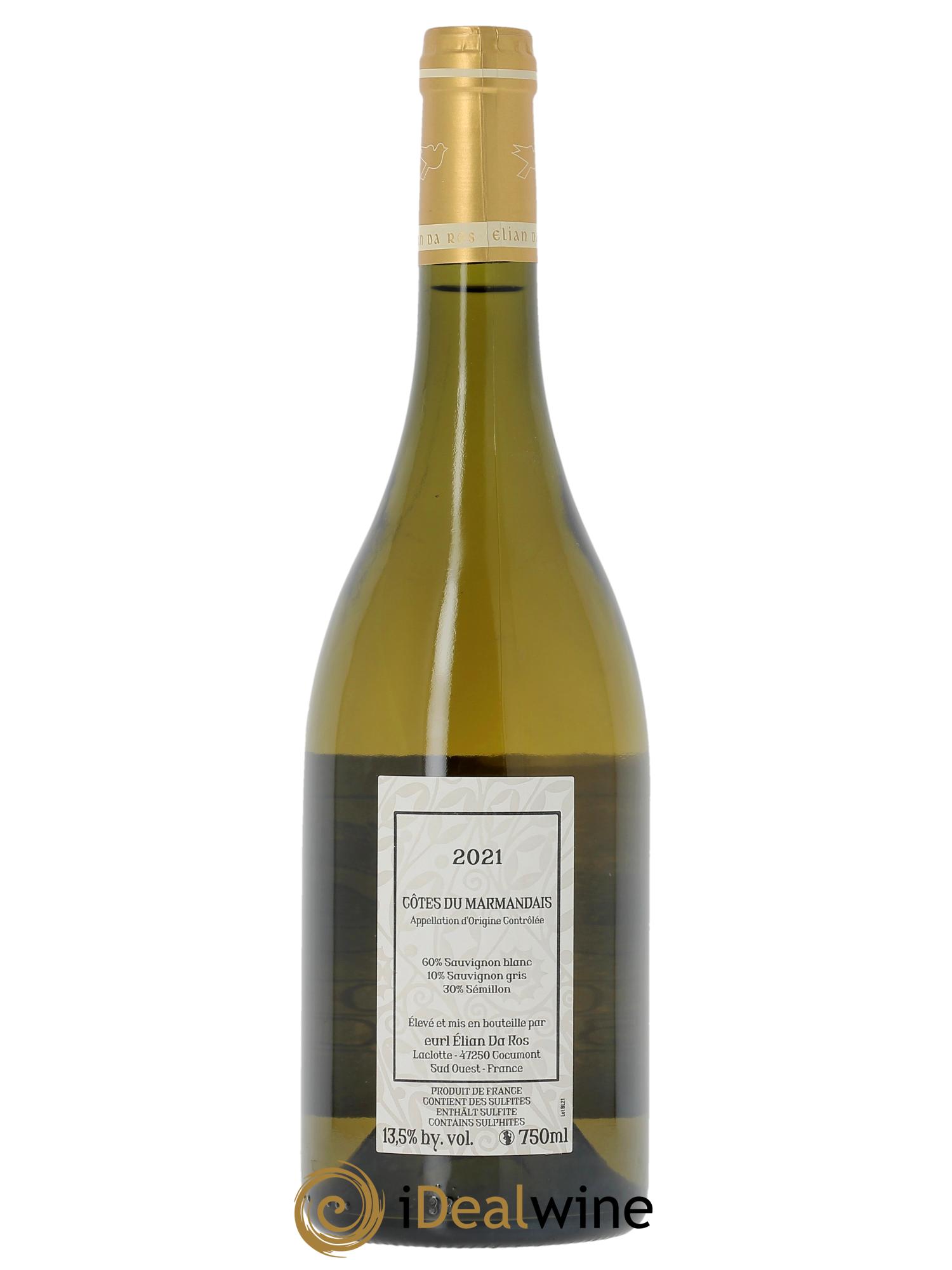 Côtes du Marmandais Coucou Elian Da Ros (Domaine) 2021 - Lot de 1 bouteille - 1