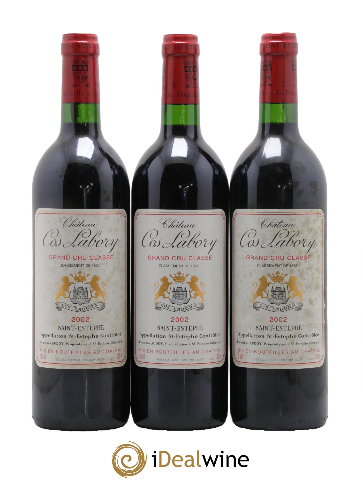 Château Cos Labory 5ème Grand Cru Classé 2002 - Lot of 12 bottles - 2