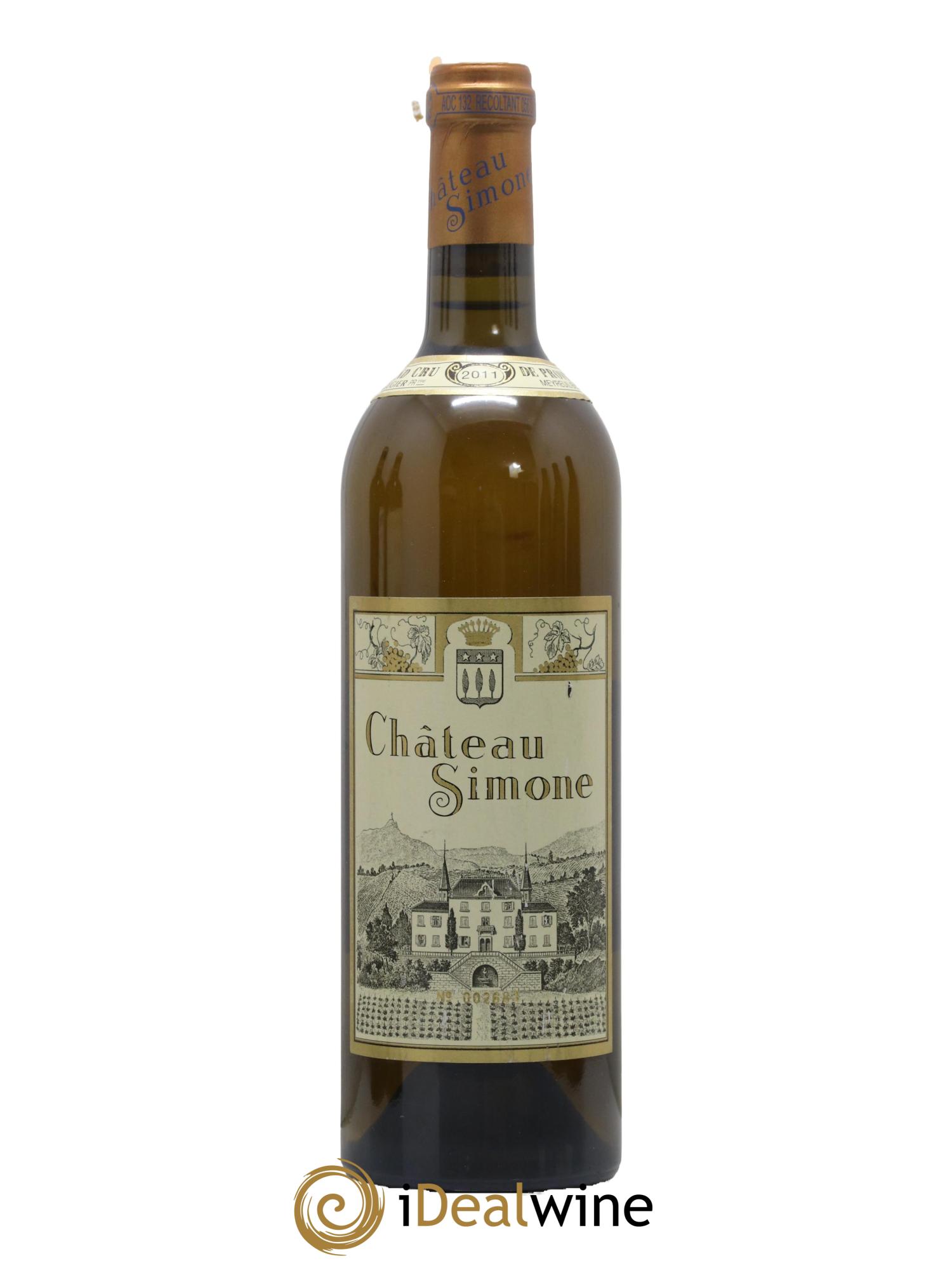 Palette Château Simone Famille Rougier 2011 - Posten von 1 Flasche - 0