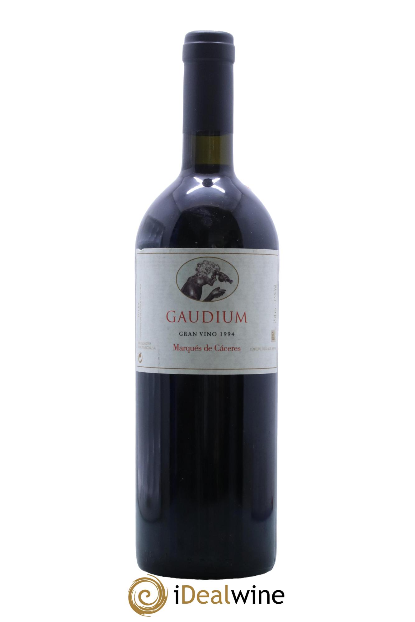 Rioja DOCA Gauduim Gran Vino Marques de Caceres 1994 - Lotto di 1 bottiglia - 0