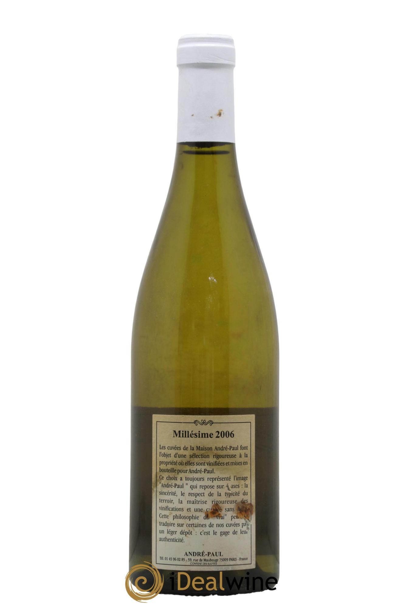 Chablis 1er Cru Adroit de Vaucopin Corinne et Jean-Pierre Grossot 2006 - Posten von 1 Flasche - 1