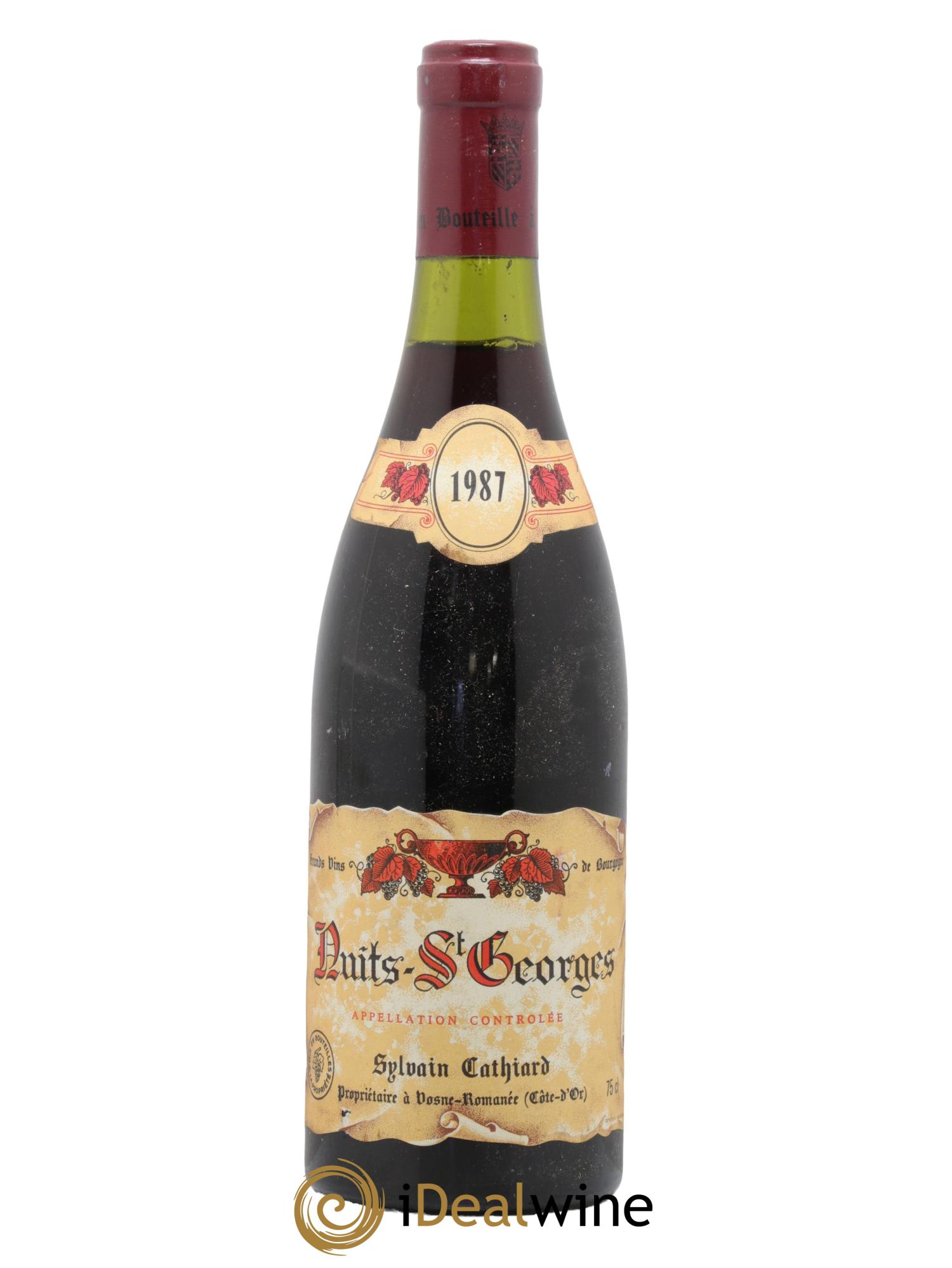 Nuits Saint-Georges Sylvain Cathiard & Fils 1987 - Lot de 1 bouteille - 0