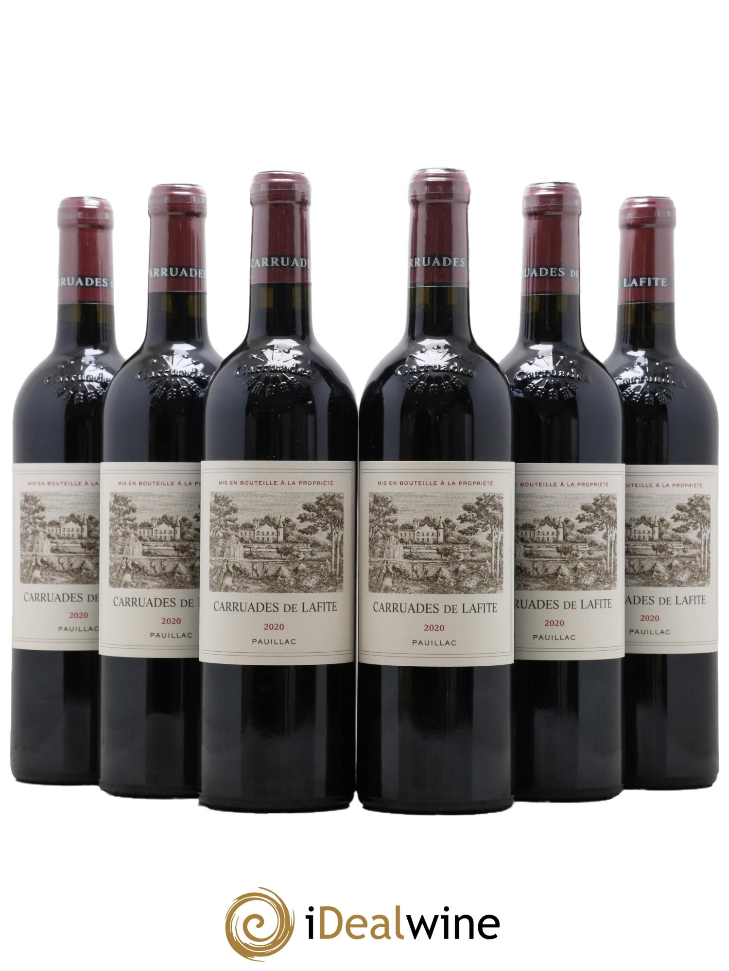 Carruades de Lafite Rothschild Second Vin 2020 - Lot de 6 bouteilles - 0