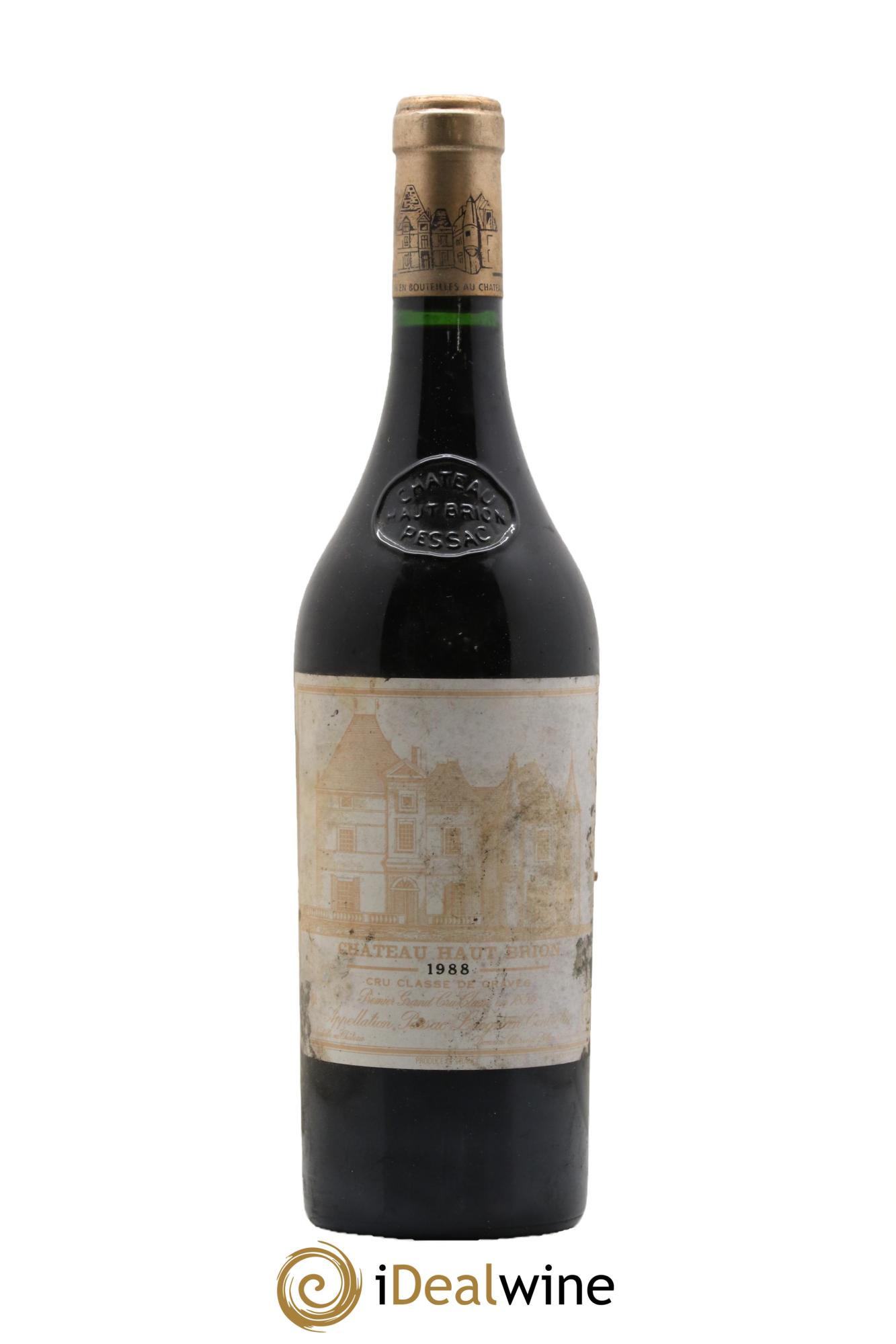 Château Haut Brion 1er Grand Cru Classé 1988 - Posten von 1 Flasche - 0