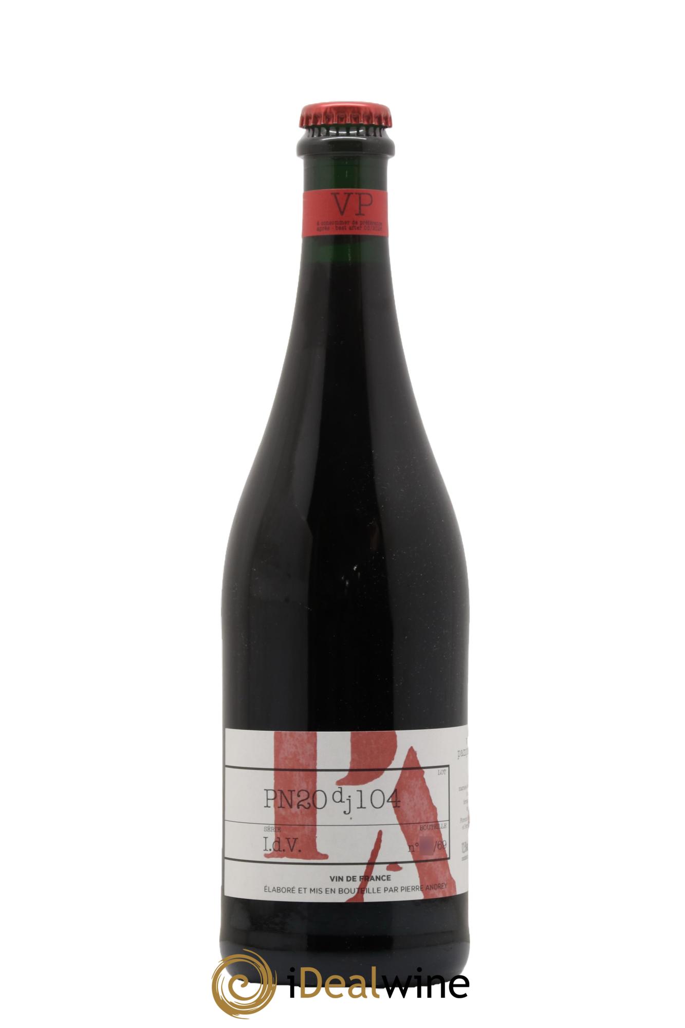 Vin de France Verba Pampinea Pinot Noir Florence Bouleaux et Pierre Andrey  2020 - Lotto di 1 bottiglia - 0