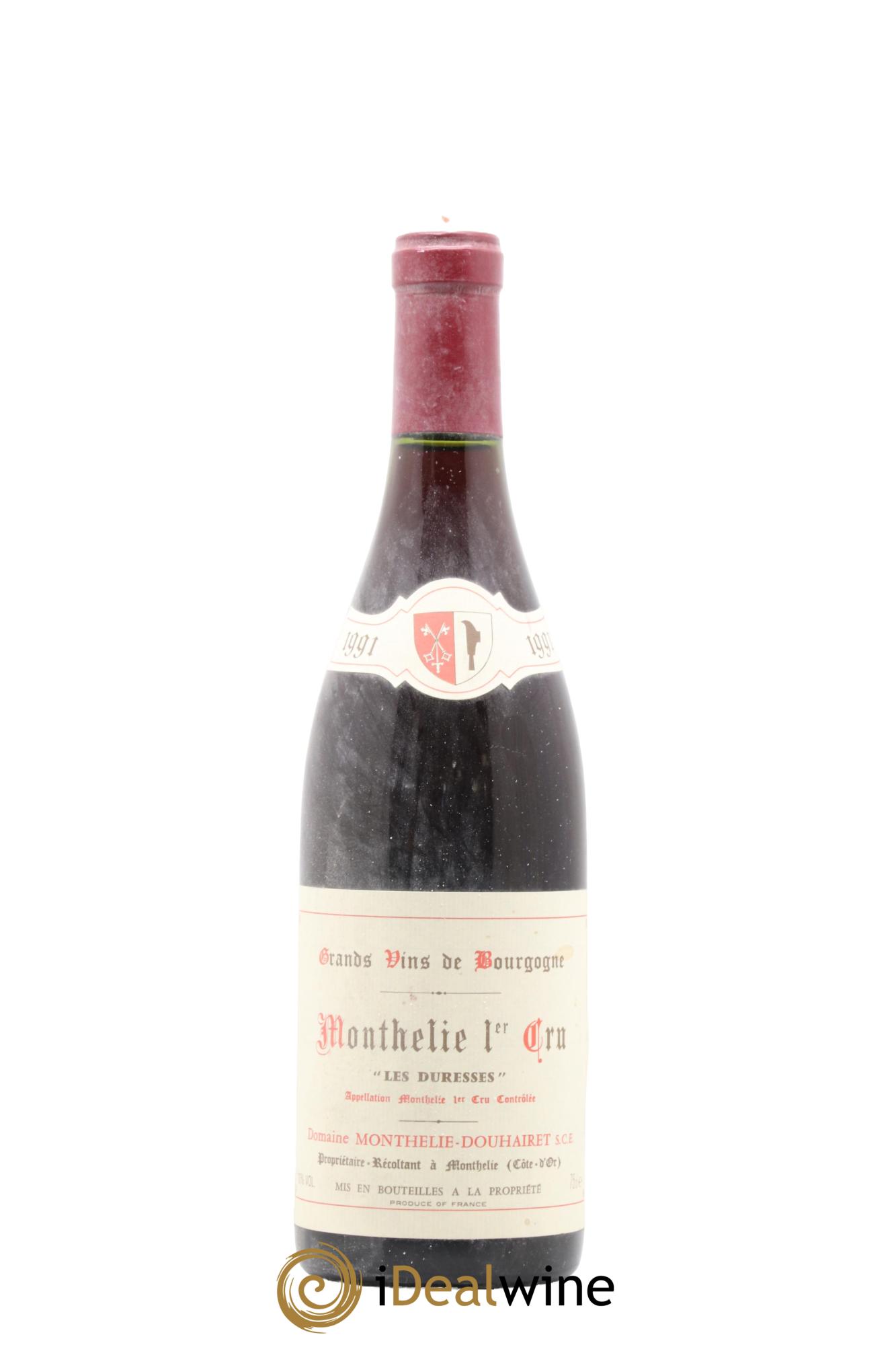 Monthélie 1er Cru Les Duresses Domaine Monthelie Douhairet 1991 - Posten von 1 Flasche - 0