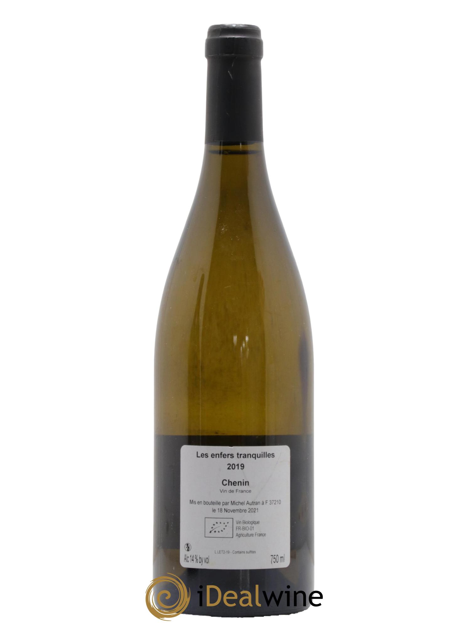 Vin de France Les Enfers Tranquilles Michel Autran 2019 - Posten von 1 Flasche - 1