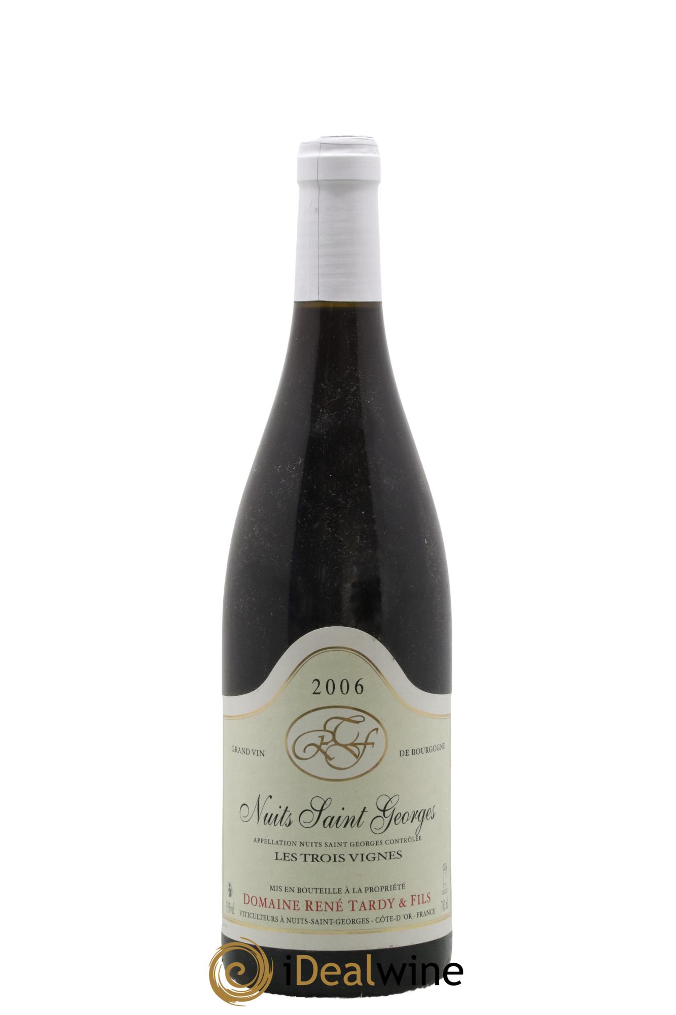 Nuits Saint-Georges Les Trois Vignes Rene Tardy 2006 - Lot of 1 bottle - 0