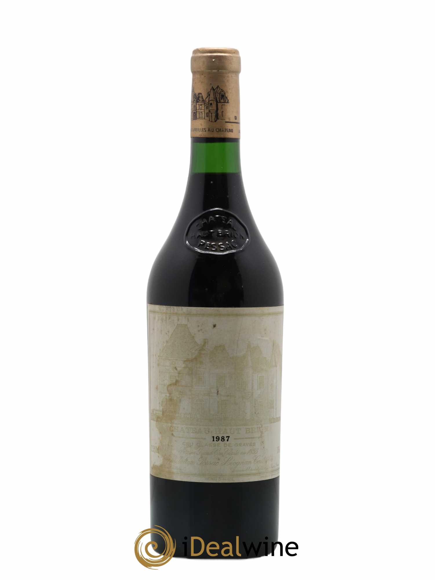 Château Haut Brion 1er Grand Cru Classé 1987 - Posten von 1 Flasche - 0