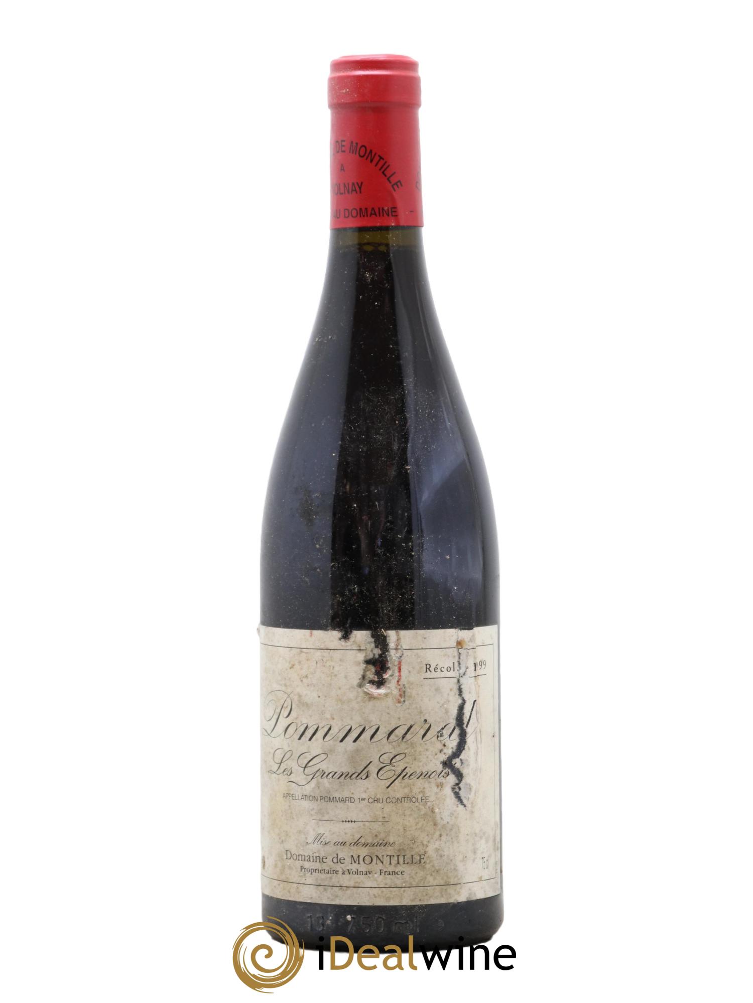 Pommard 1er Cru Les Grands Epenots De Montille (Domaine) 1999 - Lotto di 1 bottiglia - 0