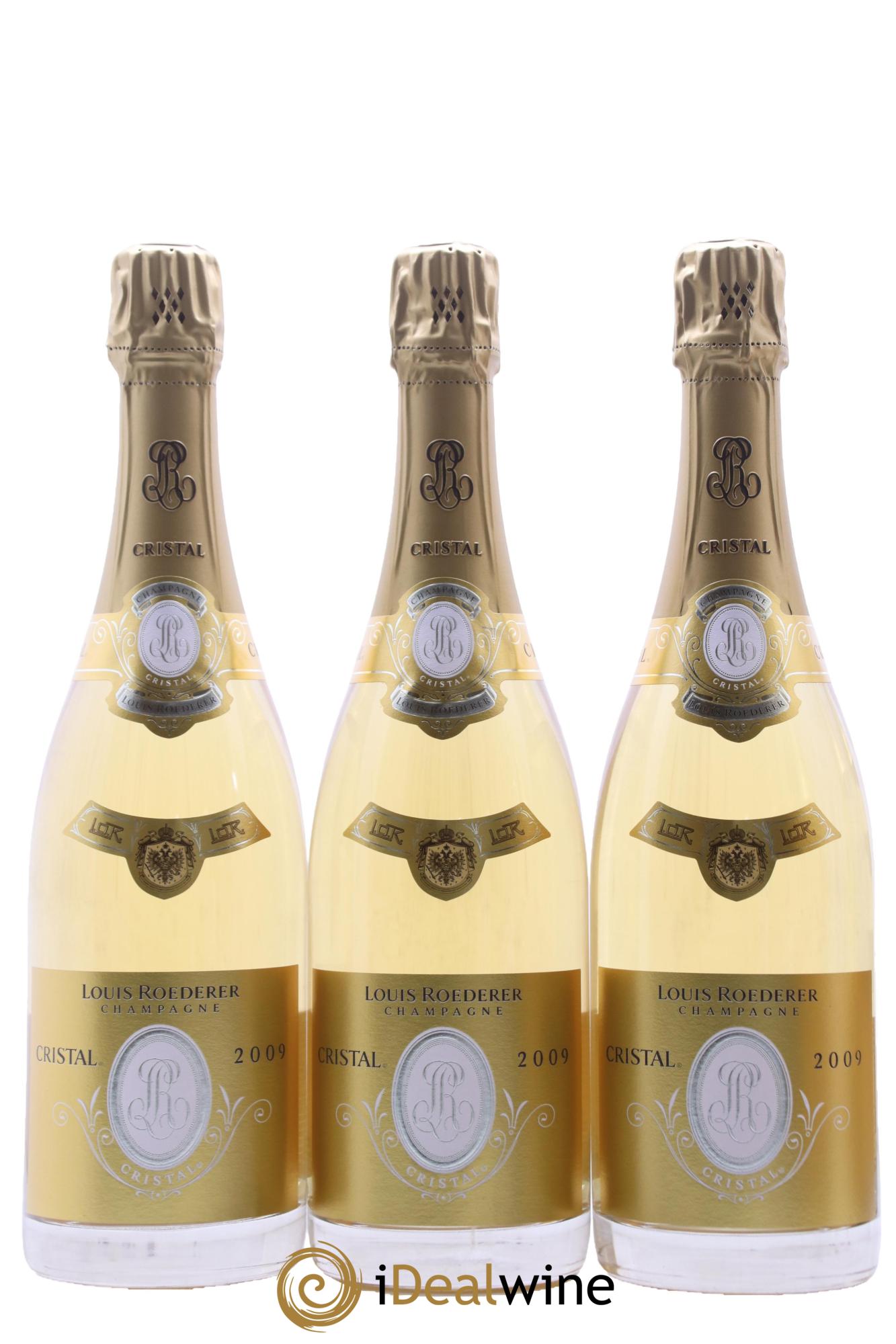 Cristal Louis Roederer 2009 - Lot of 6 bottles - 3