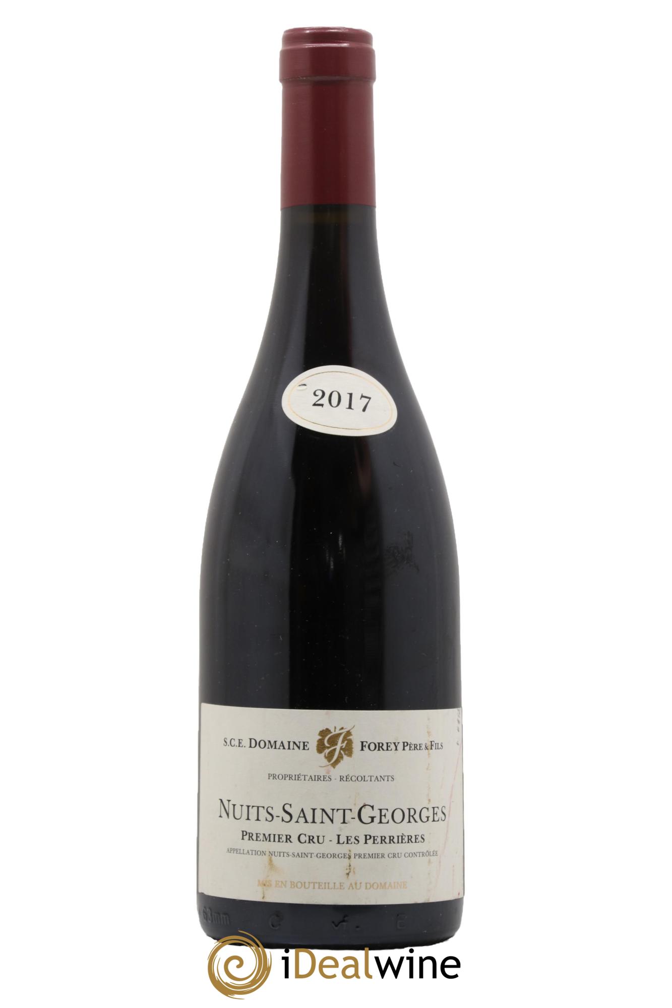 Nuits Saint-Georges 1er Cru Les Perrières Forey Père et Fils (Domaine) 2017 - Lot of 1 bottle - 0