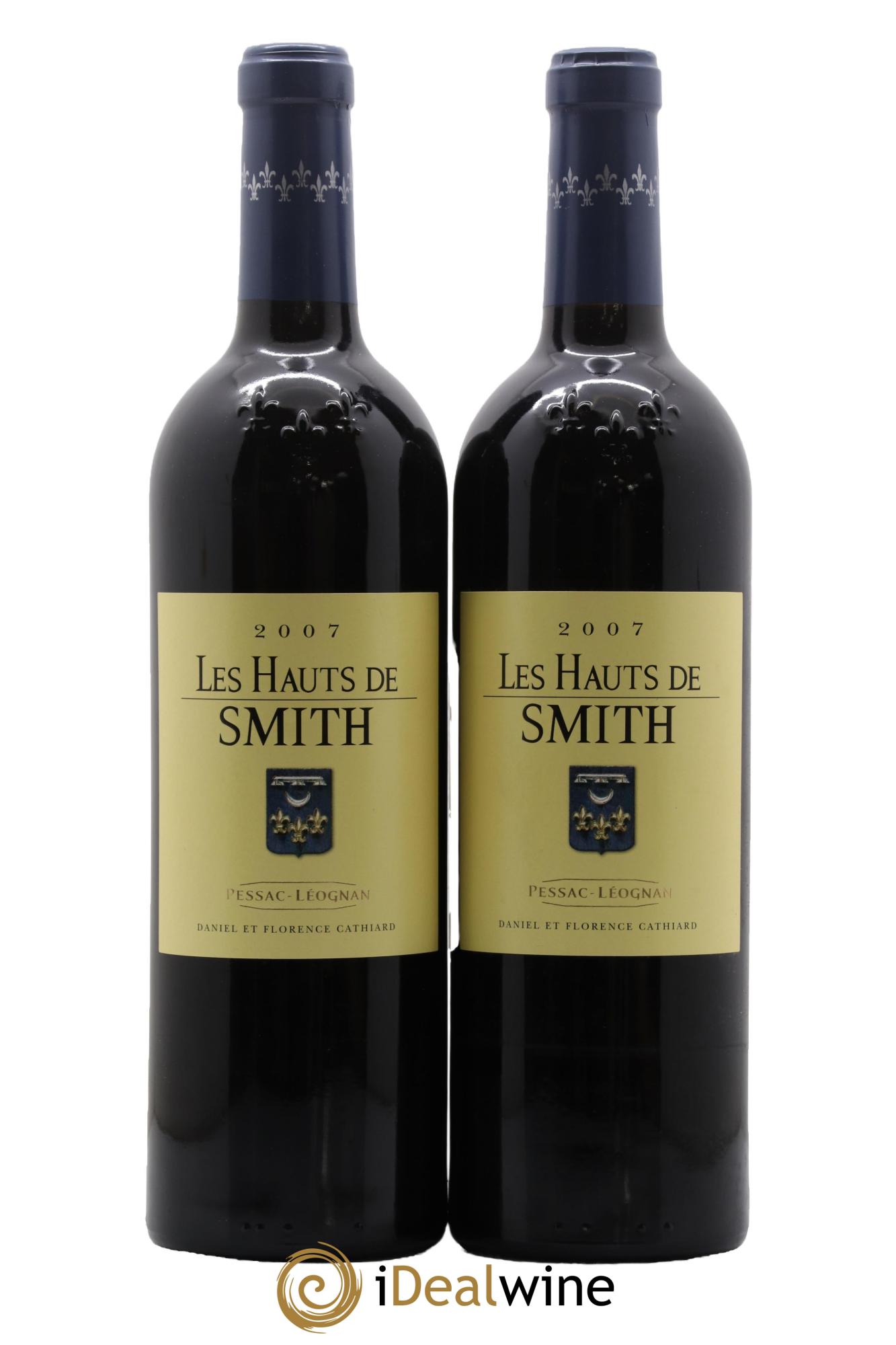 Les Hauts de Smith Second Vin 2007 - Lot of 2 bottles - 0