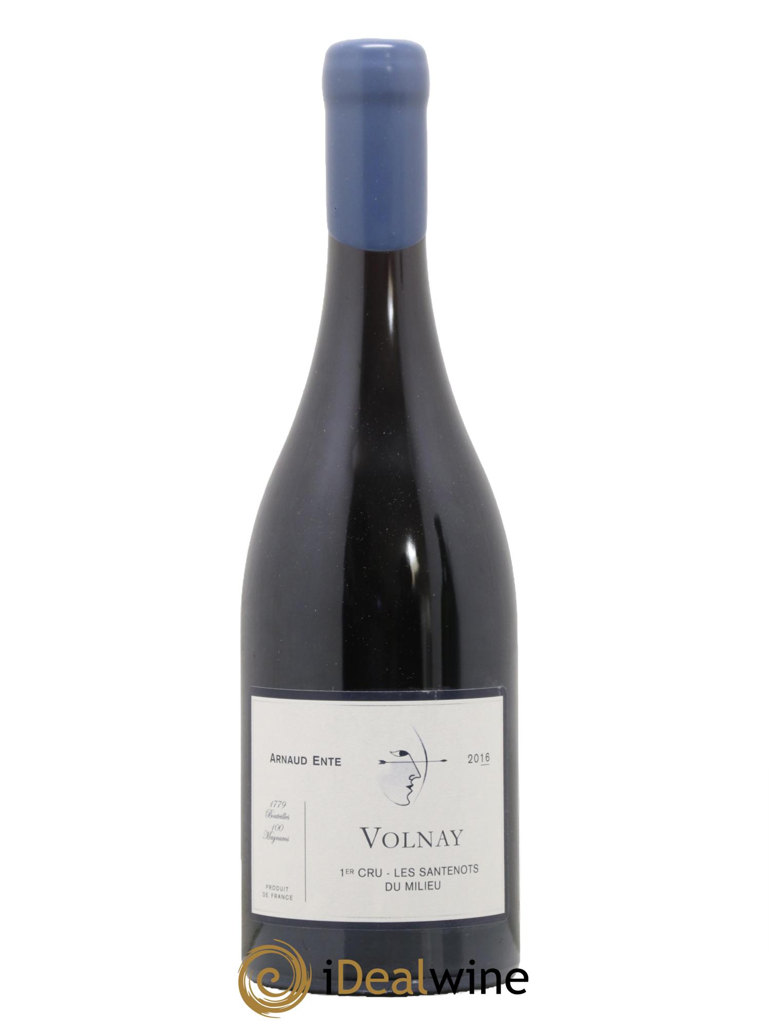 Volnay 1er Cru Les Santenots du Milieu Arnaud Ente 2016 - Lot of 1 bottle - 0